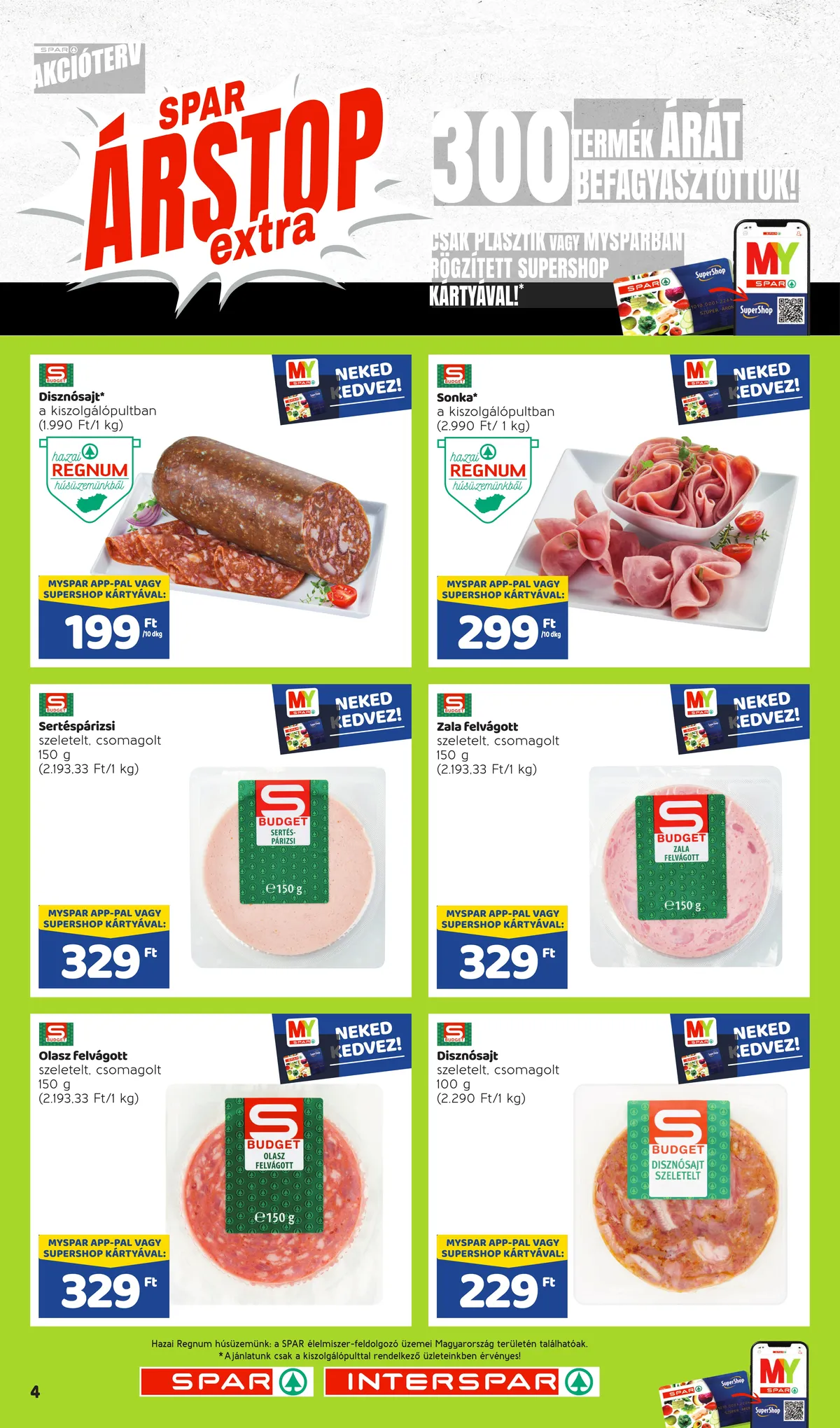 Spar akciós újság Arstop 11.24–01.31 – 4. oldal