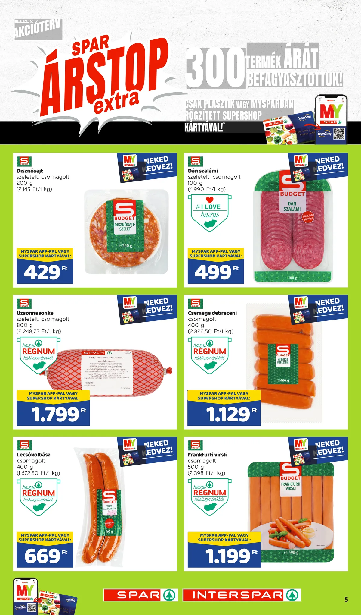 Spar akciós újság Arstop 11.24–01.31 – 5. oldal