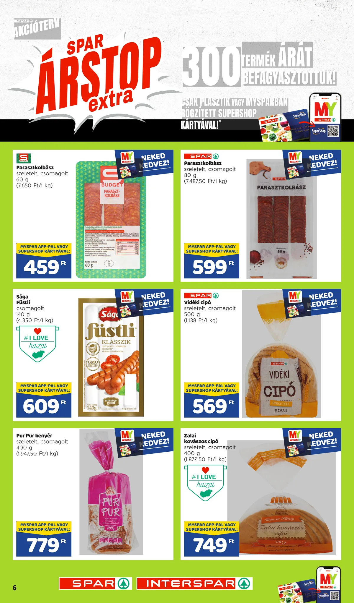 Spar akciós újság Arstop 11.24–01.31 – 6. oldal