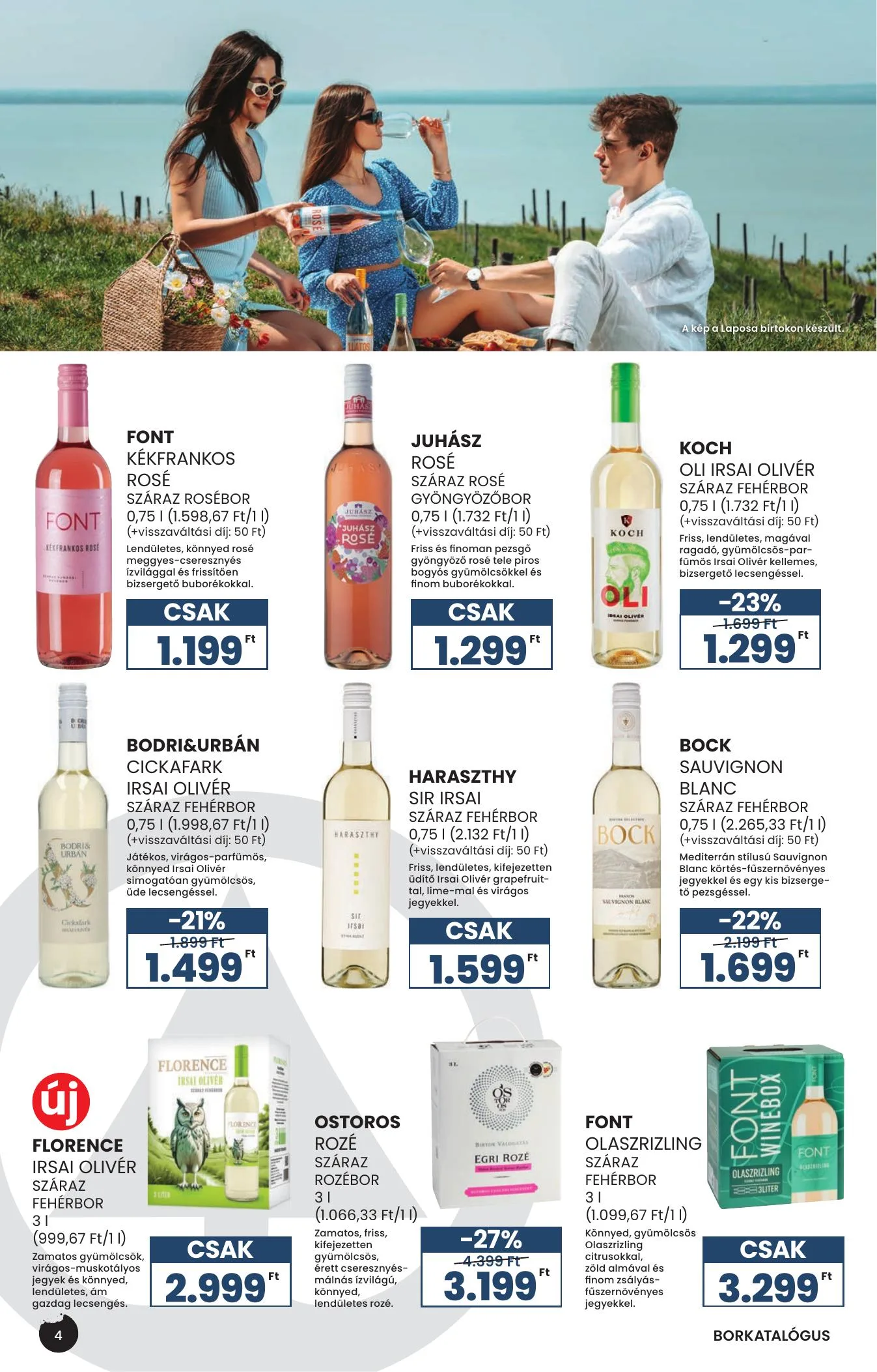 Spar akciós újság Bor nyar 07.01–07.29 – 4. oldal
