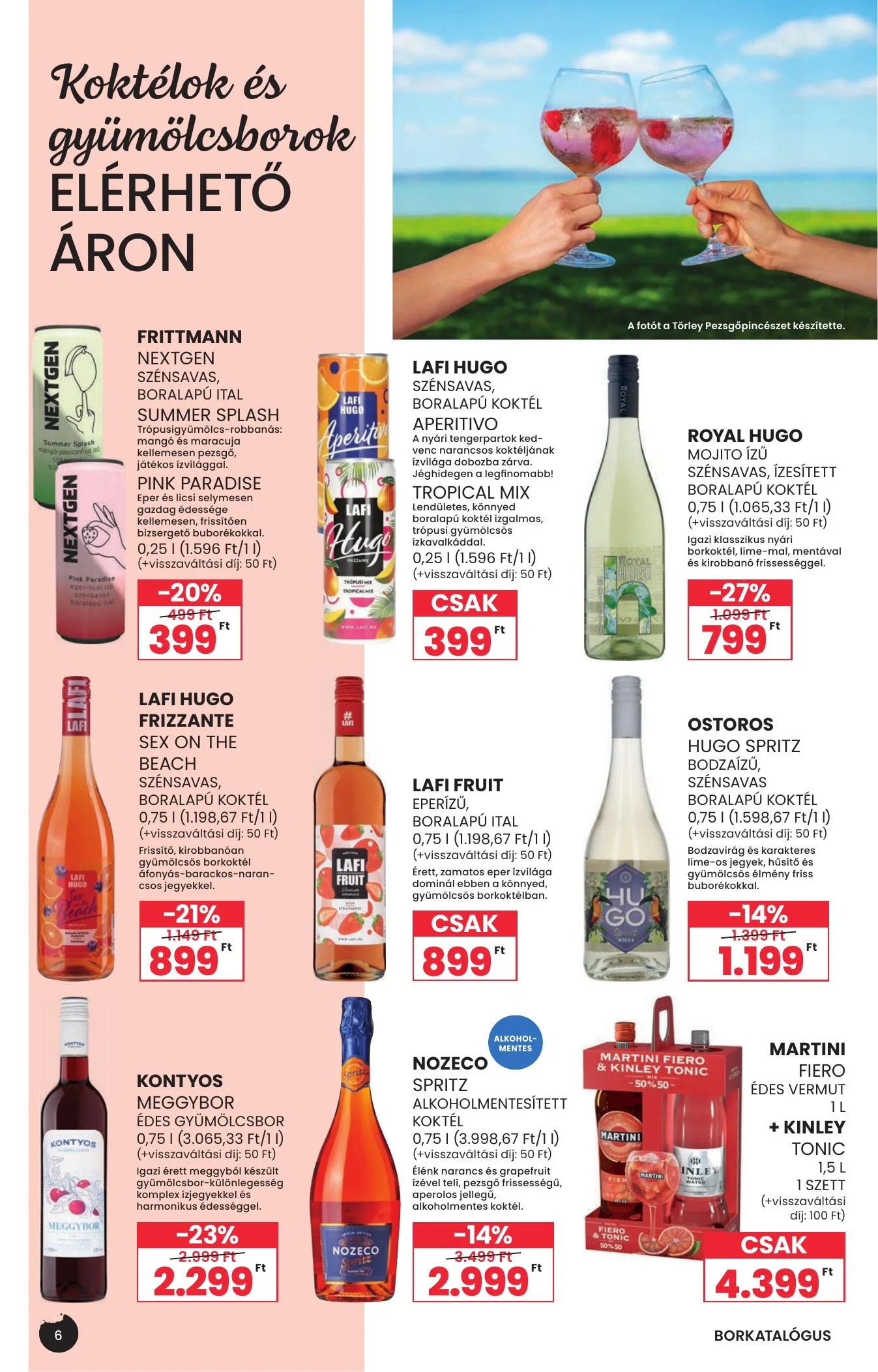 Spar akciós újság Bor nyar 07.01–07.29 – 6. oldal