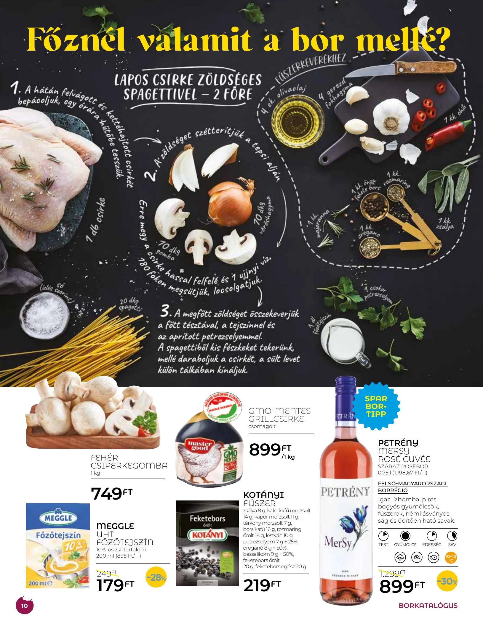 Spar akciós újság Borkatalogus 04.28–05.12 – 10. oldal