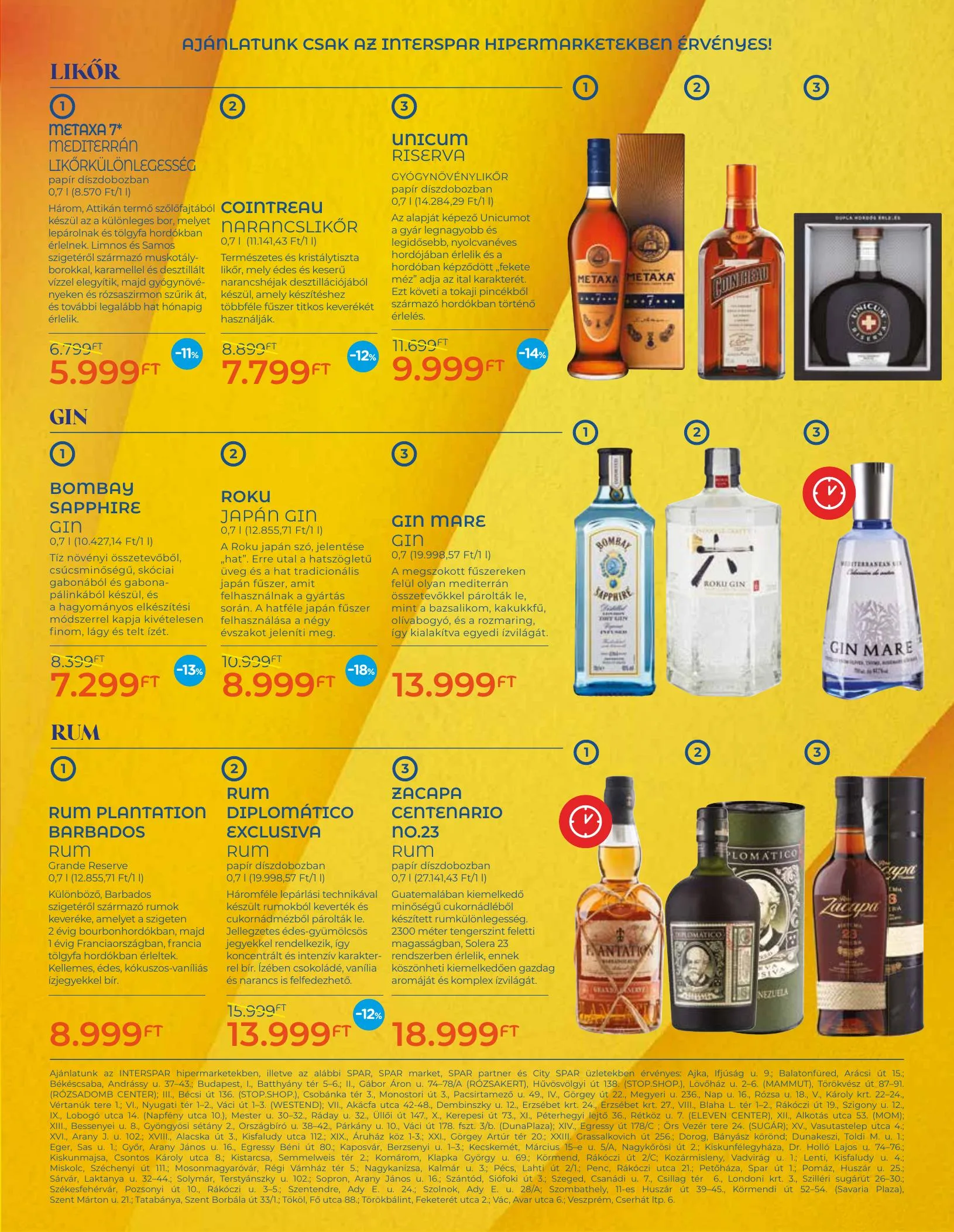 Spar akciós újság Borkatalogus 04.28–05.12 – 19. oldal