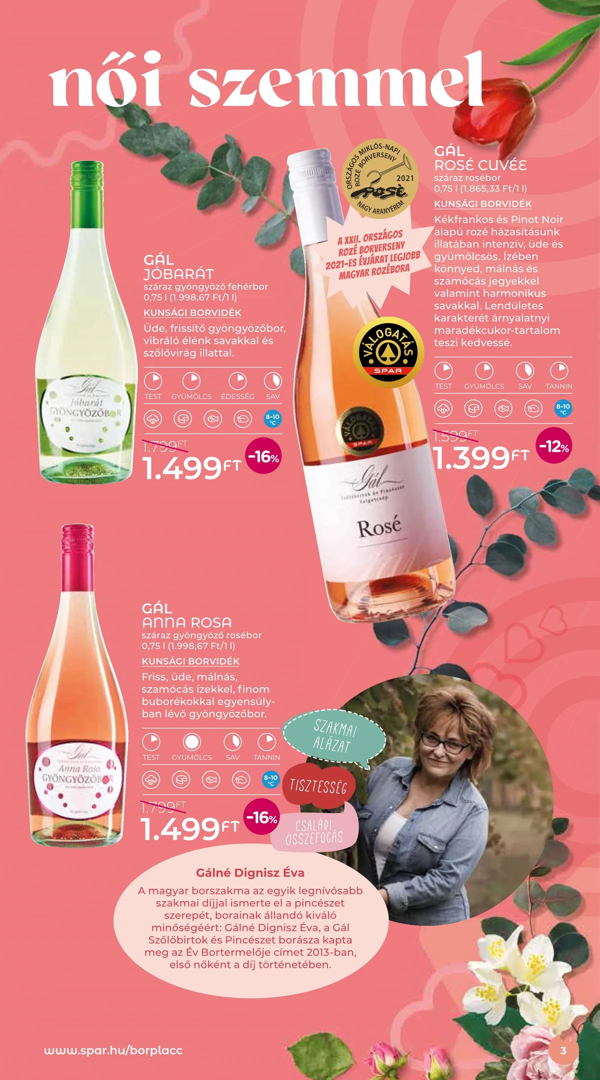 Spar akciós újság Borkatalogus 03.03–03.16 – 3. oldal