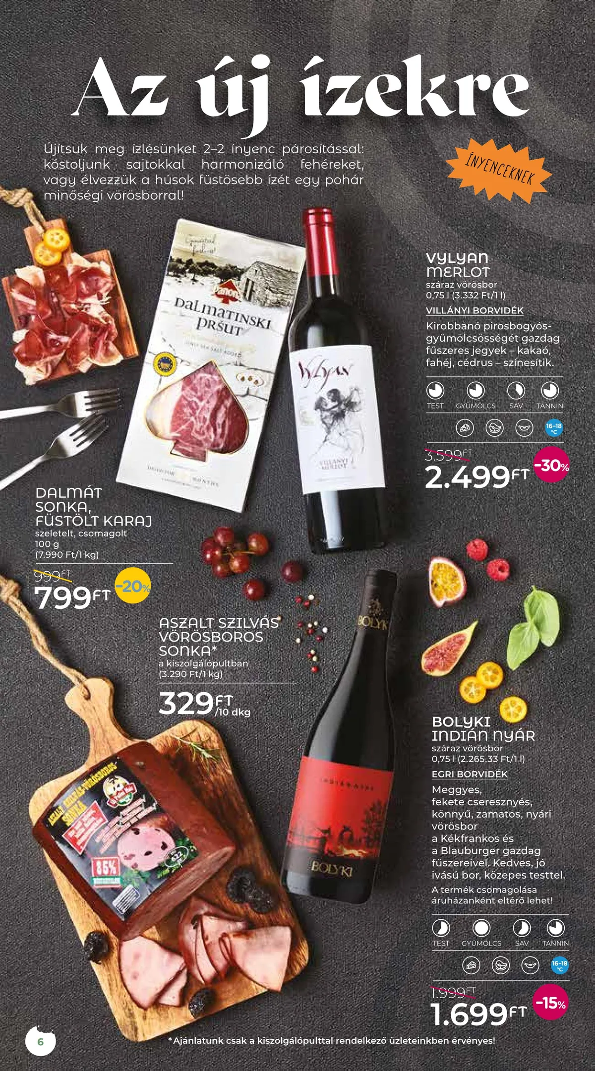 Spar akciós újság Borkatalogus 03.03–03.16 – 6. oldal
