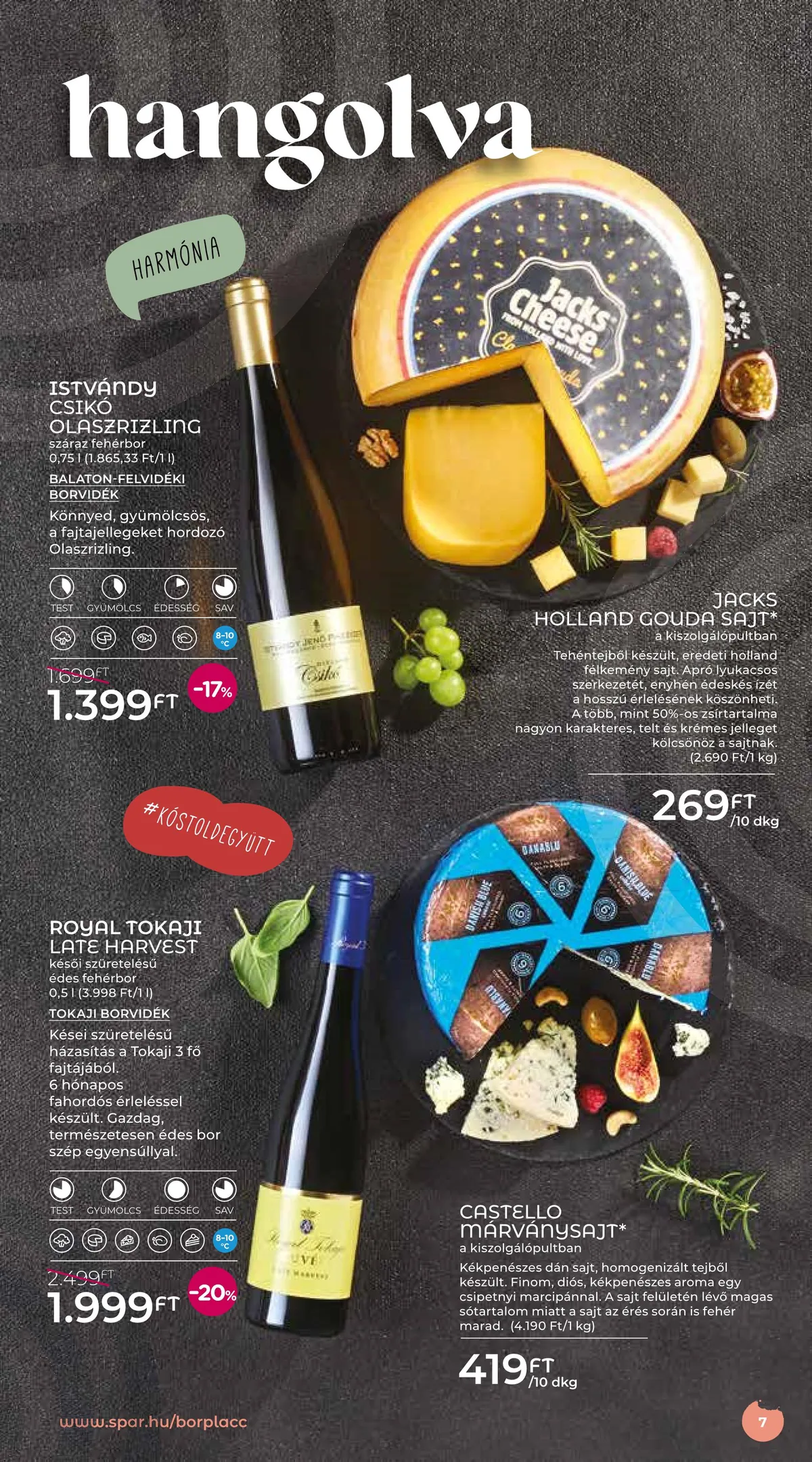 Spar akciós újság Borkatalogus 03.03–03.16 – 7. oldal