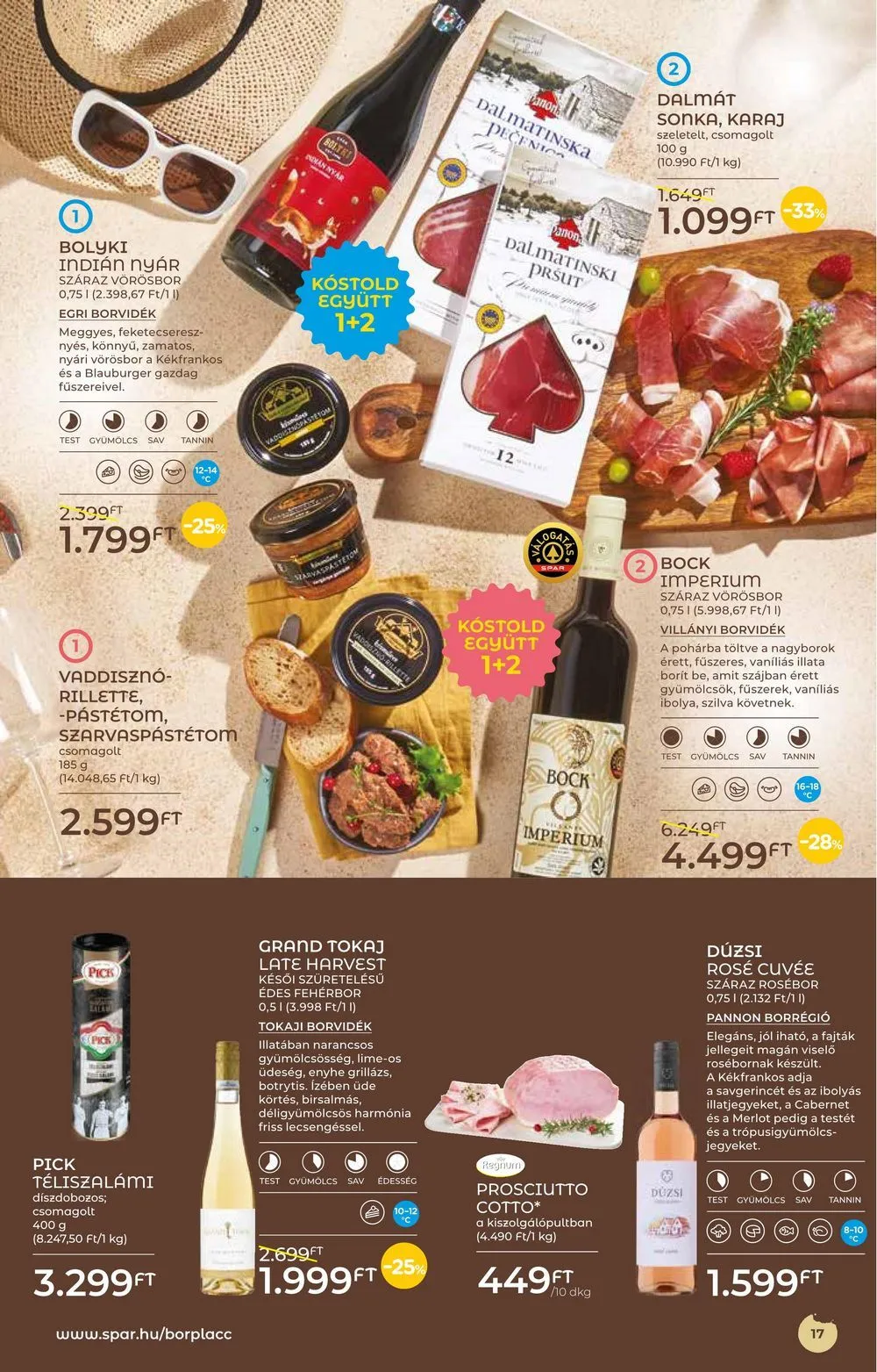 Spar akciós újság Borkatalogus 05.10–05.24 – 17. oldal