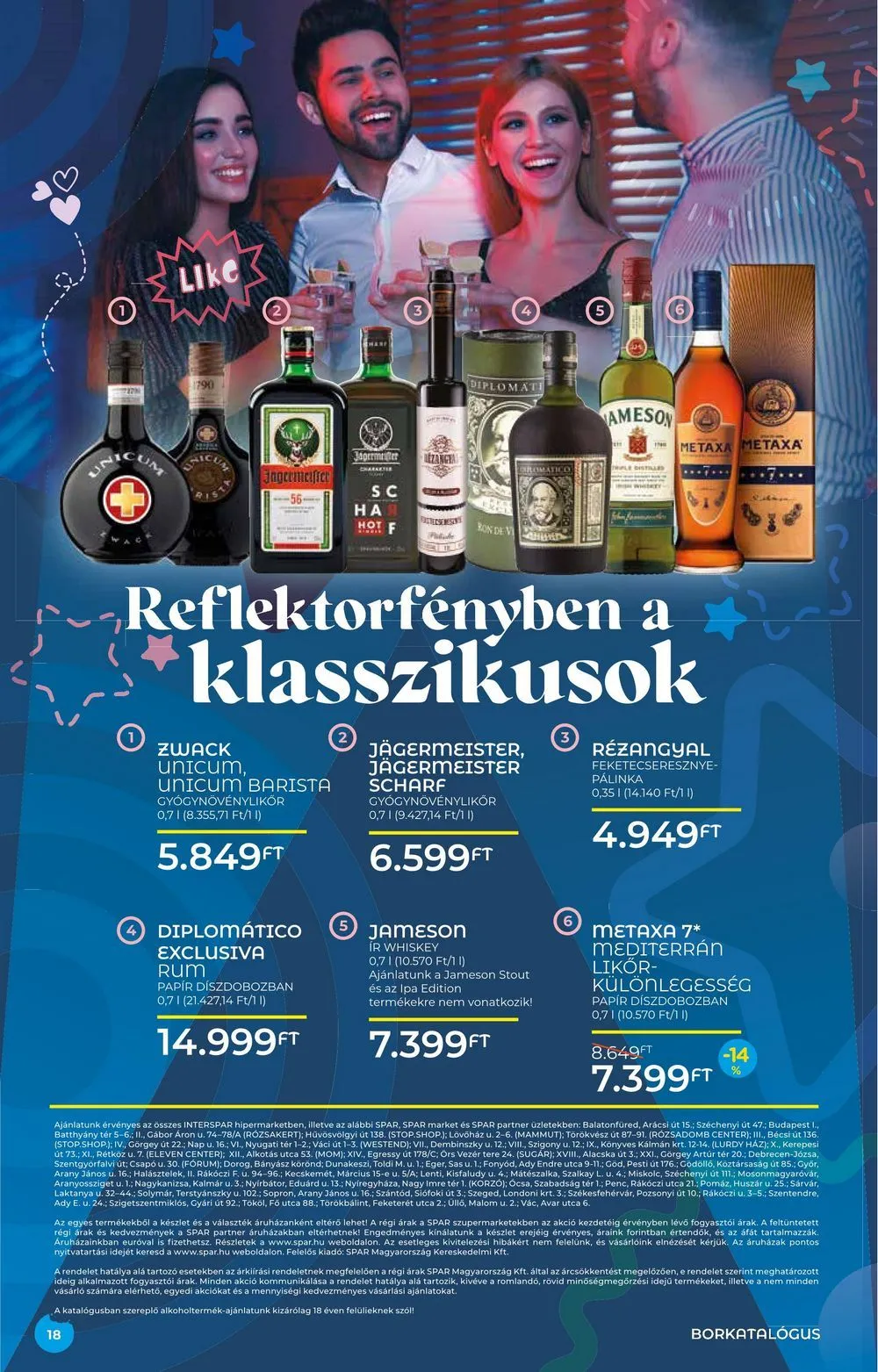 Spar akciós újság Borkatalogus 05.10–05.24 – 18. oldal