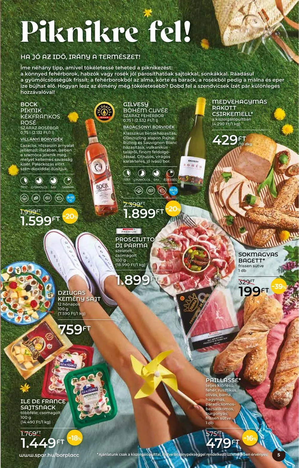 Spar akciós újság Borkatalogus 05.10–05.24 – 5. oldal