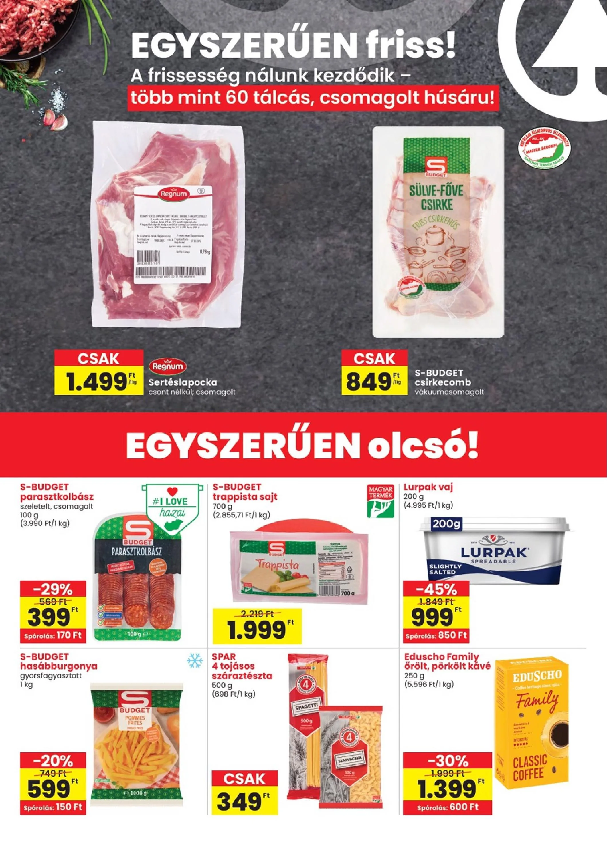 Spar akciós újság Esztergom uzletnyitas 10.02–10.08 – 3. oldal