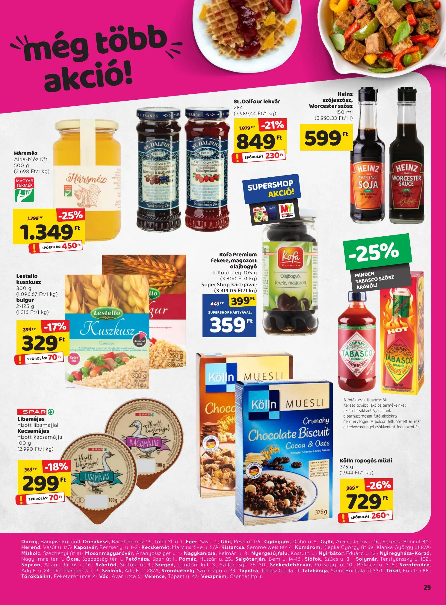 Spar akciós újság Extra 01.28–02.03 – 4. oldal
