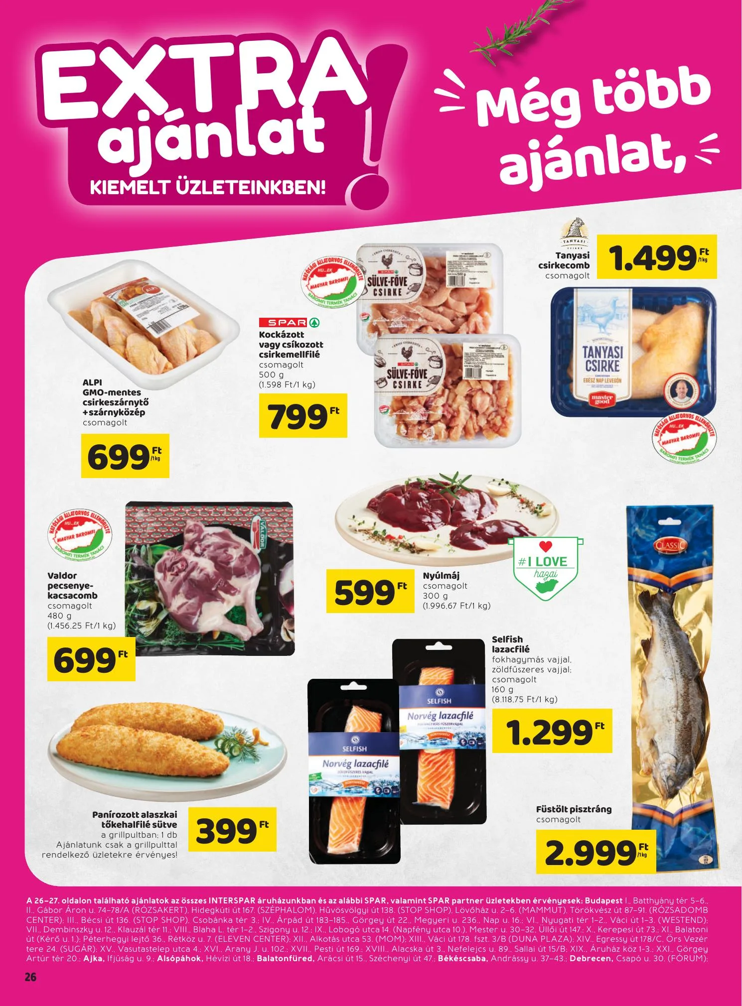 Spar akciós újság Extra 02.04–02.10