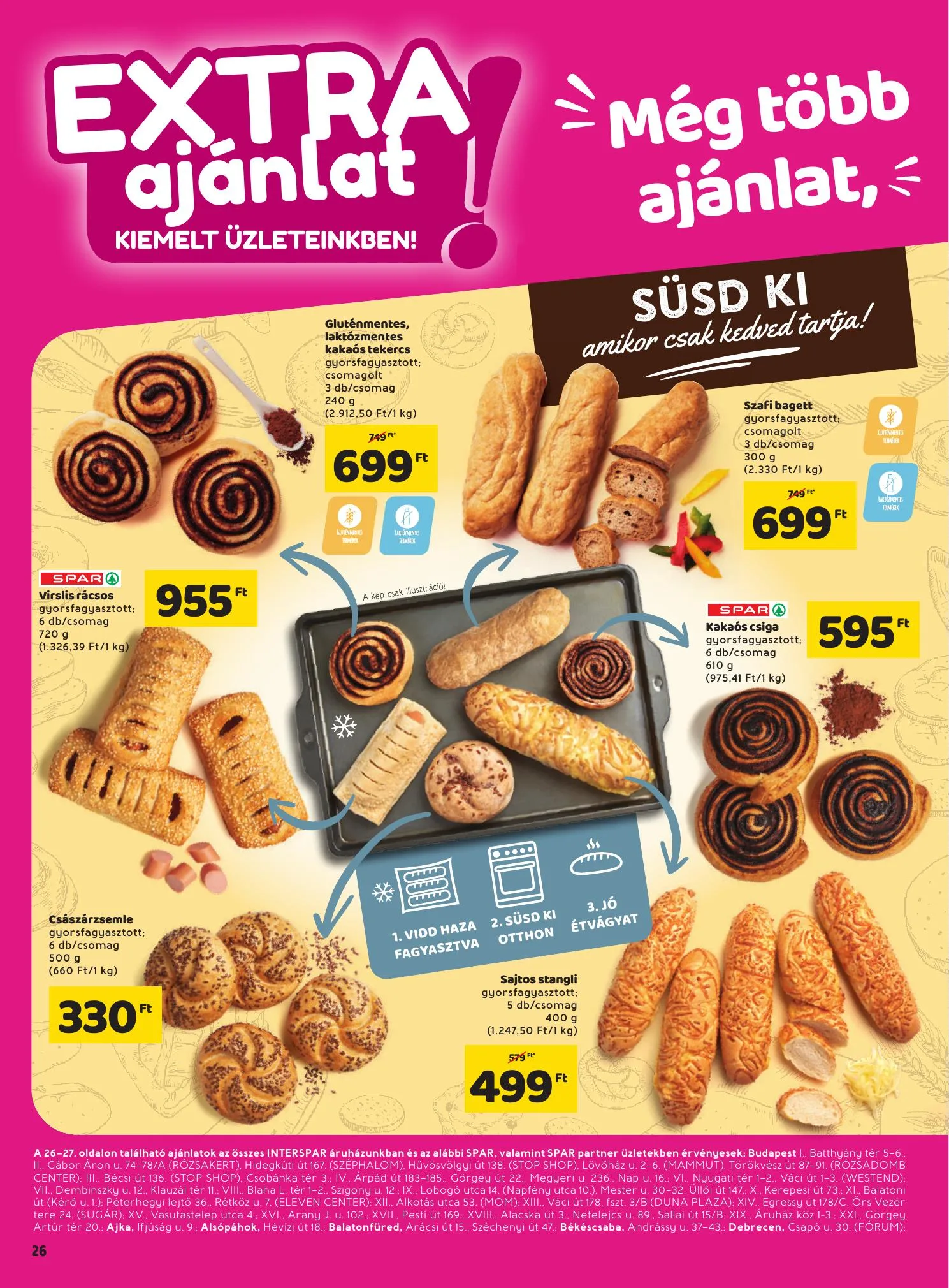 Spar akciós újság Extra 02.18–02.24