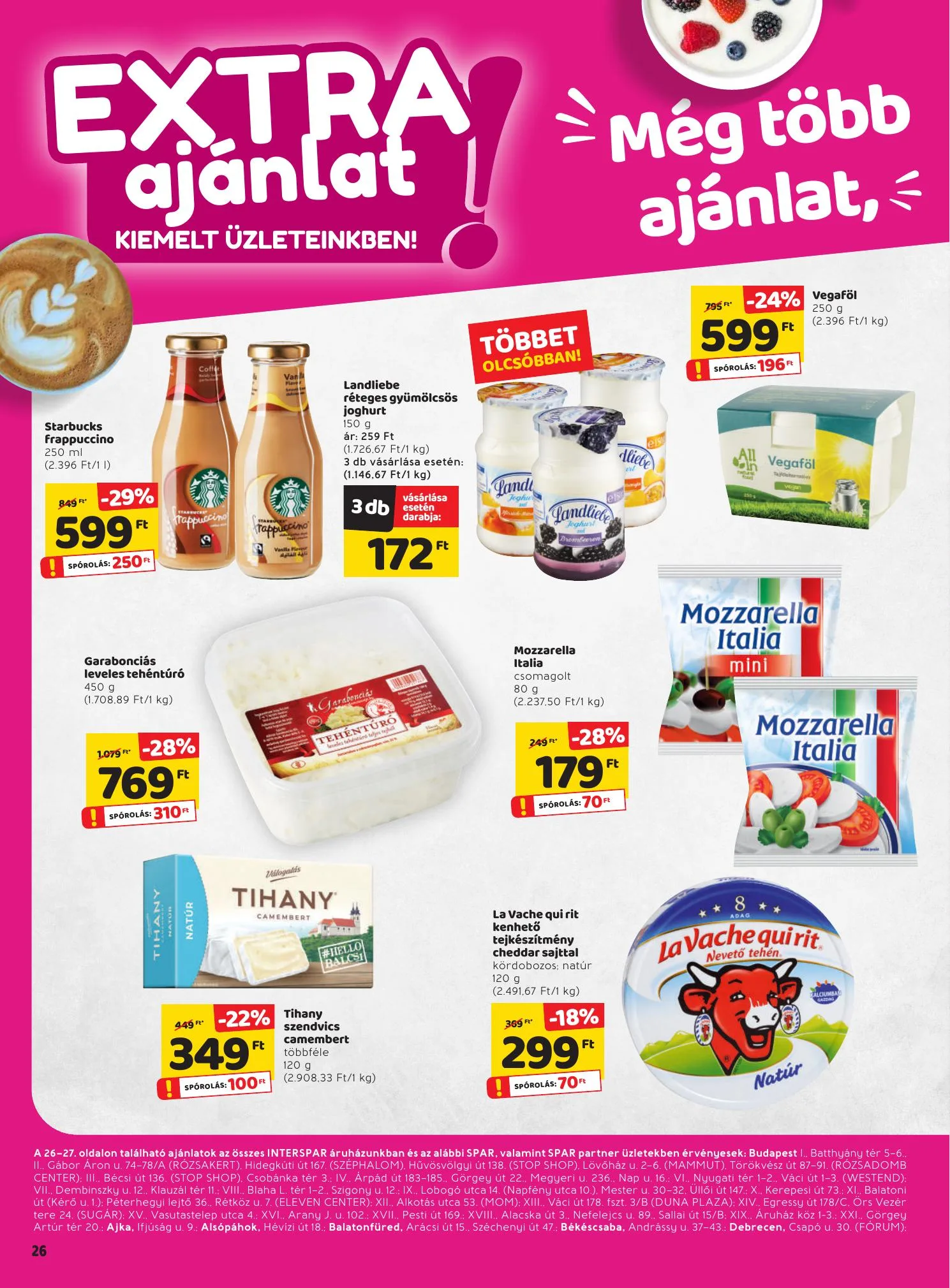 Spar akciós újság Extra 02.25–03.03