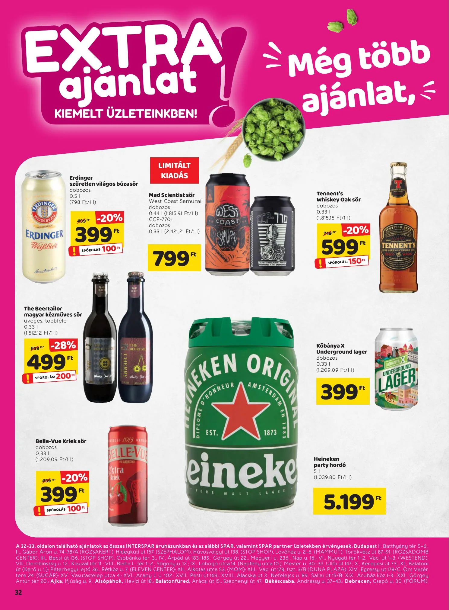 Spar akciós újság Extra 03.18–03.24 – 3. oldal
