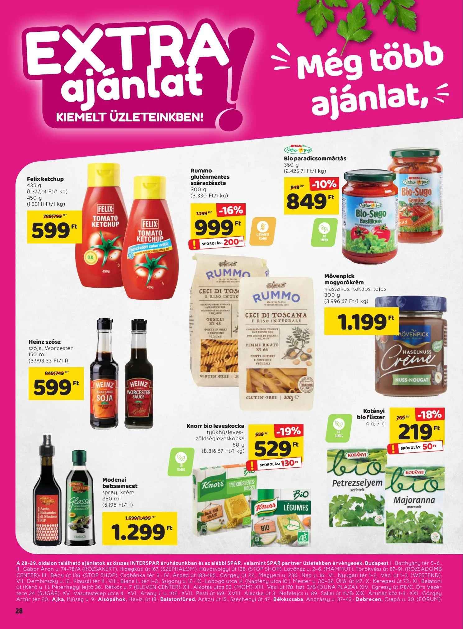 Spar akciós újság Extra 04.15–04.21 – 3. oldal