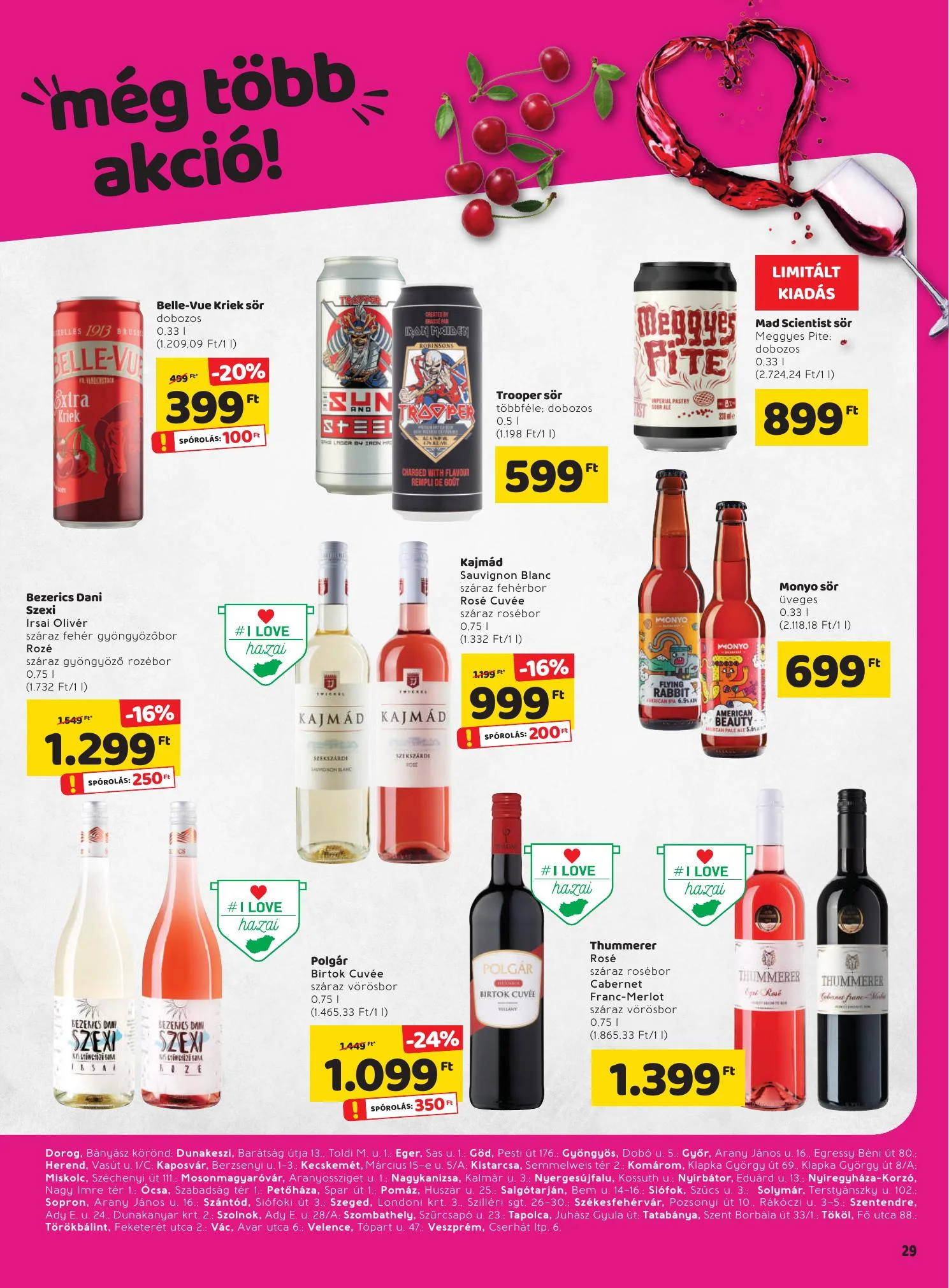 Spar akciós újság Extra 04.15–04.21 – 4. oldal