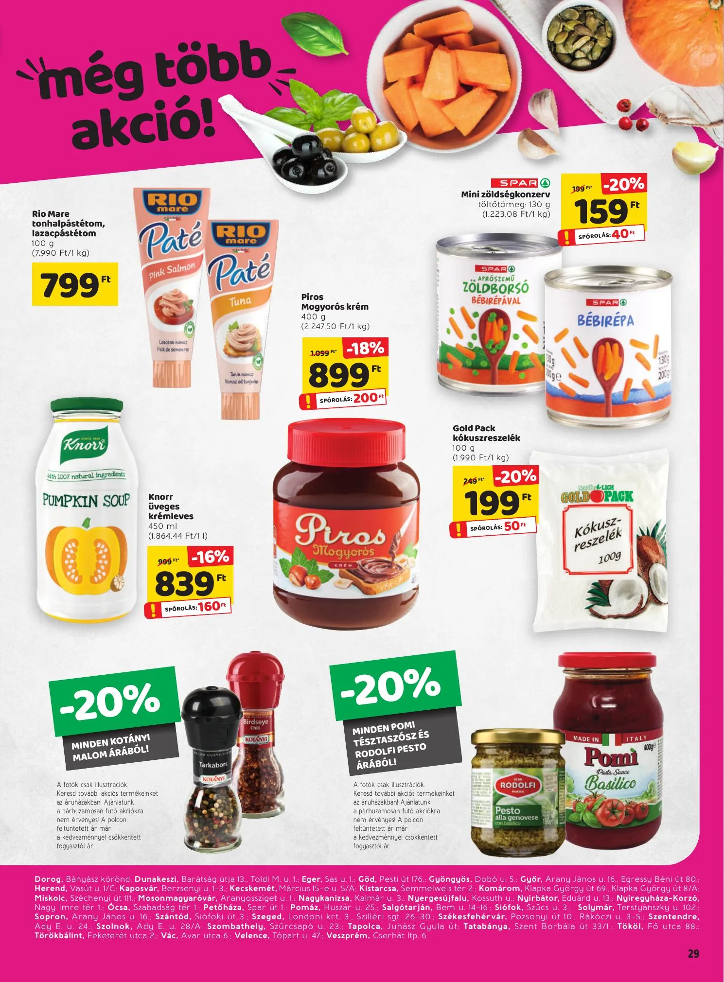 Spar akciós újság Extra 04.29–05.05 – 4. oldal