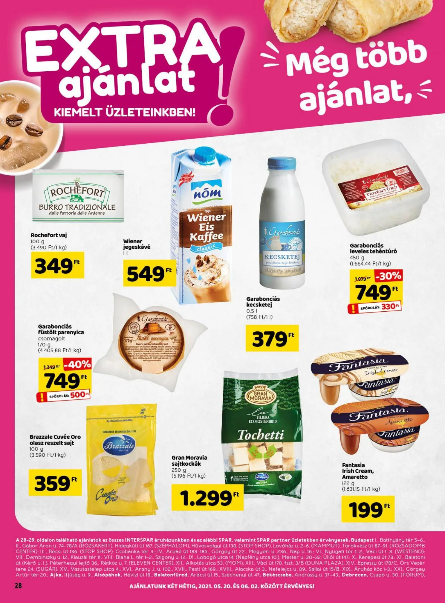 Spar akciós újság Extra 05.20–05.26 – 3. oldal