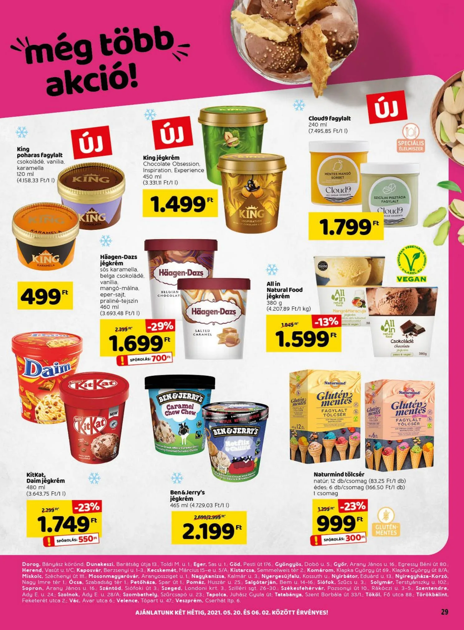 Spar akciós újság Extra 05.20–05.26 – 4. oldal