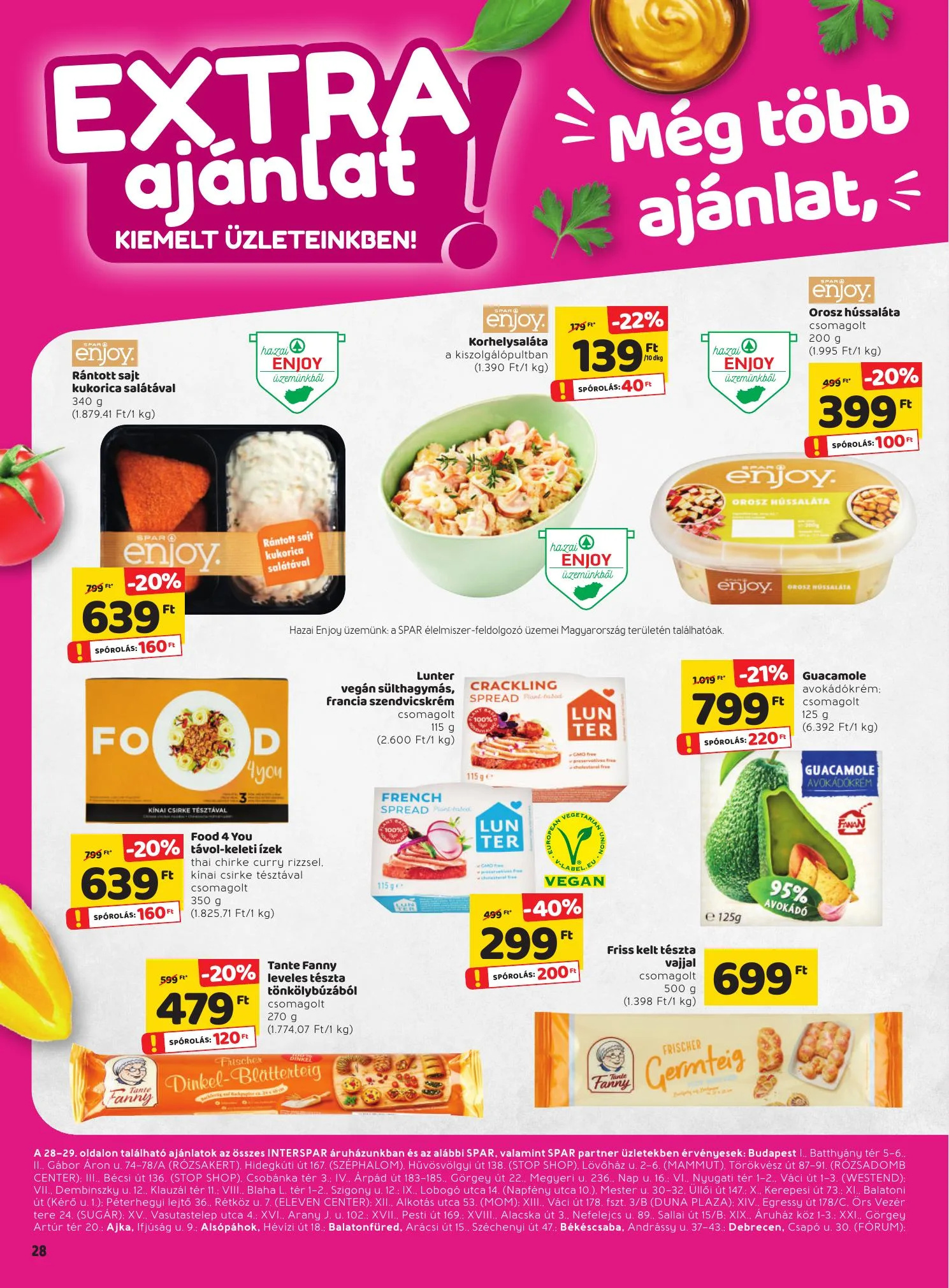 Spar akciós újság Extra 05.27–06.02 – 3. oldal