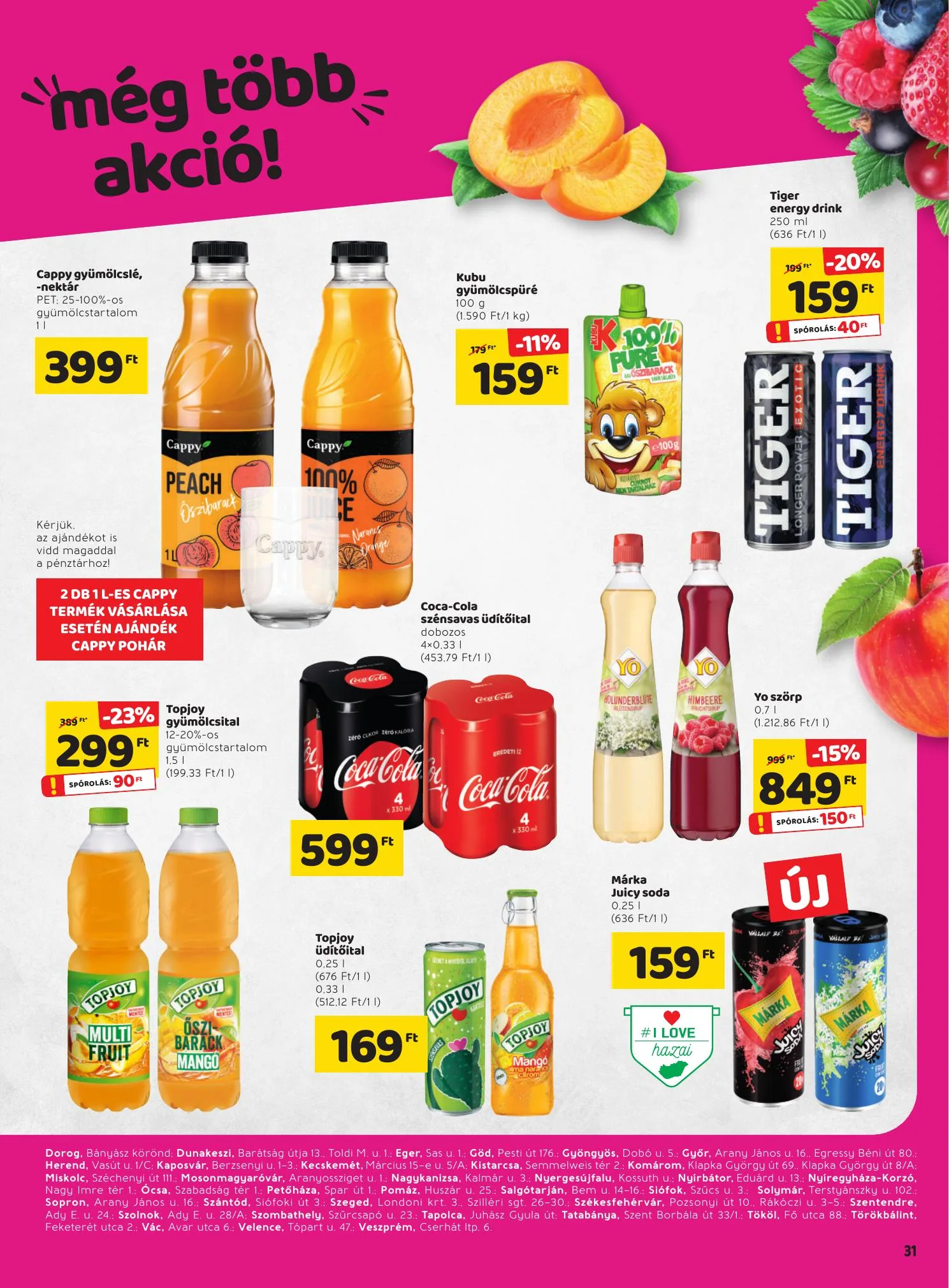 Spar akciós újság Extra 05.27–06.02 – 6. oldal