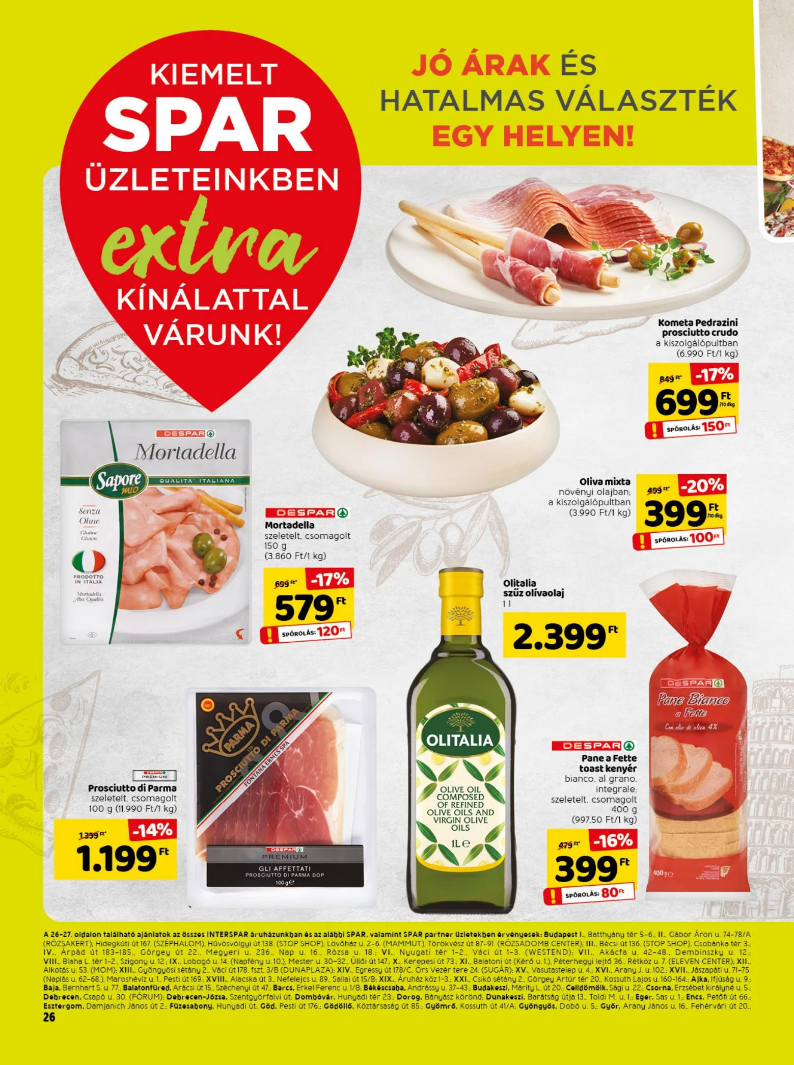 Spar akciós újság Extra 08.12–08.18