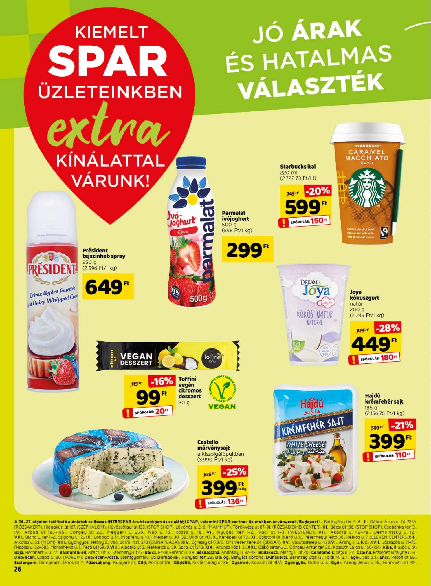 Spar akciós újság Extra 08.19–08.25