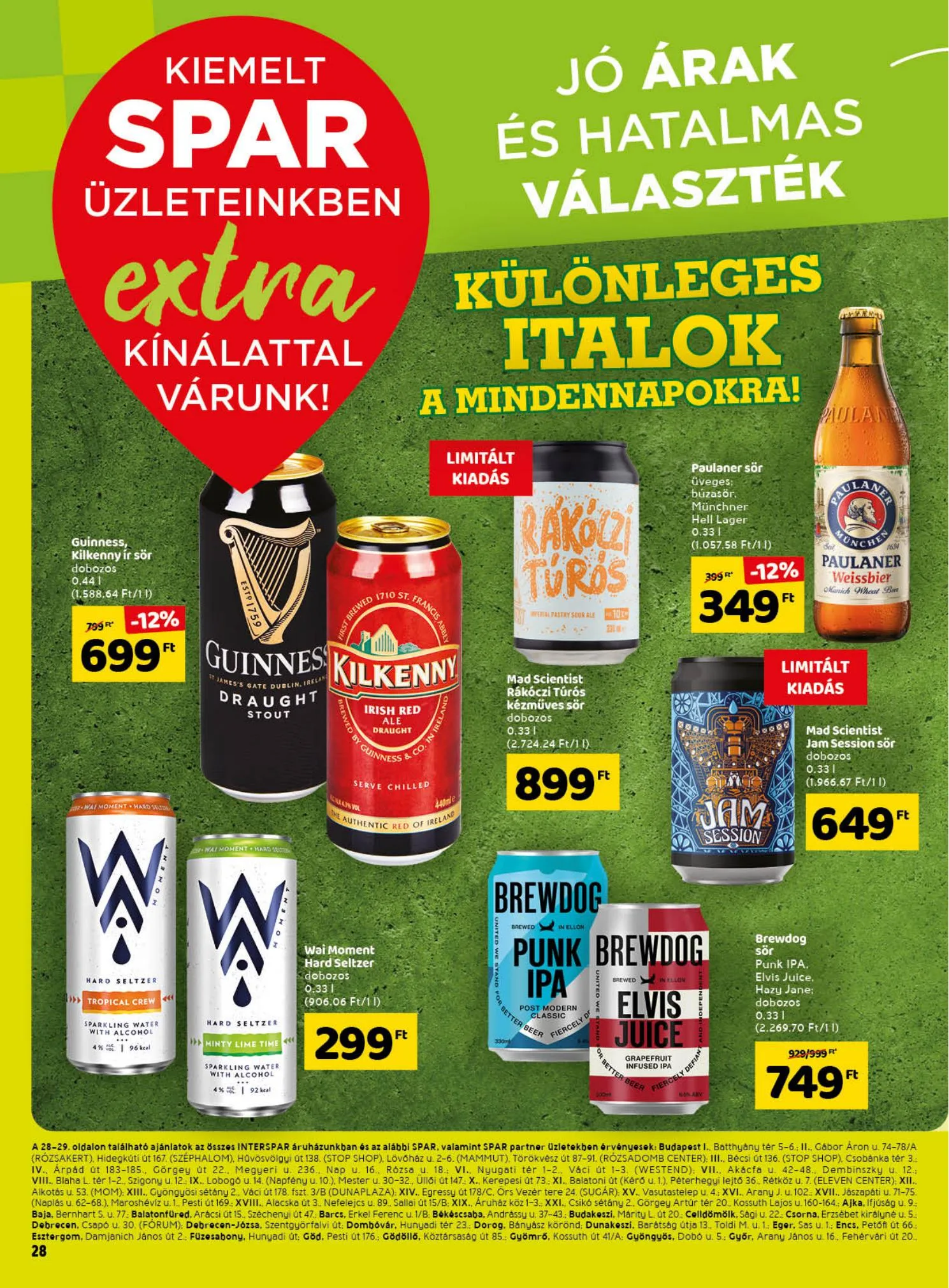 Spar akciós újság Extra 08.19–08.25 – 3. oldal