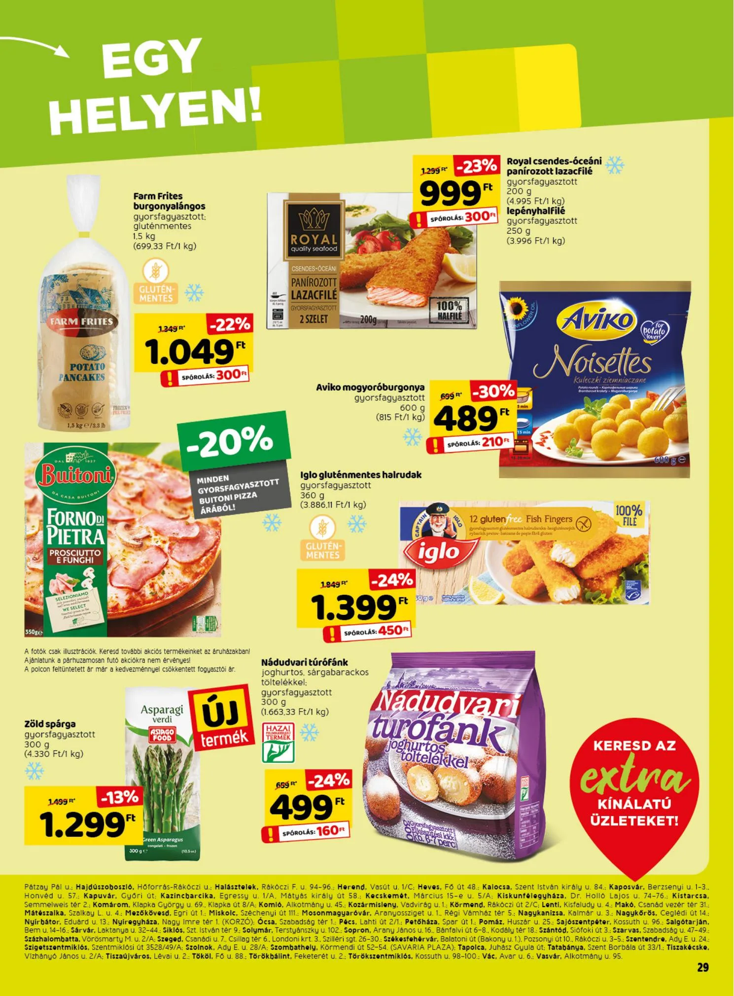 Spar akciós újság Extra 08.26–09.01 – 4. oldal