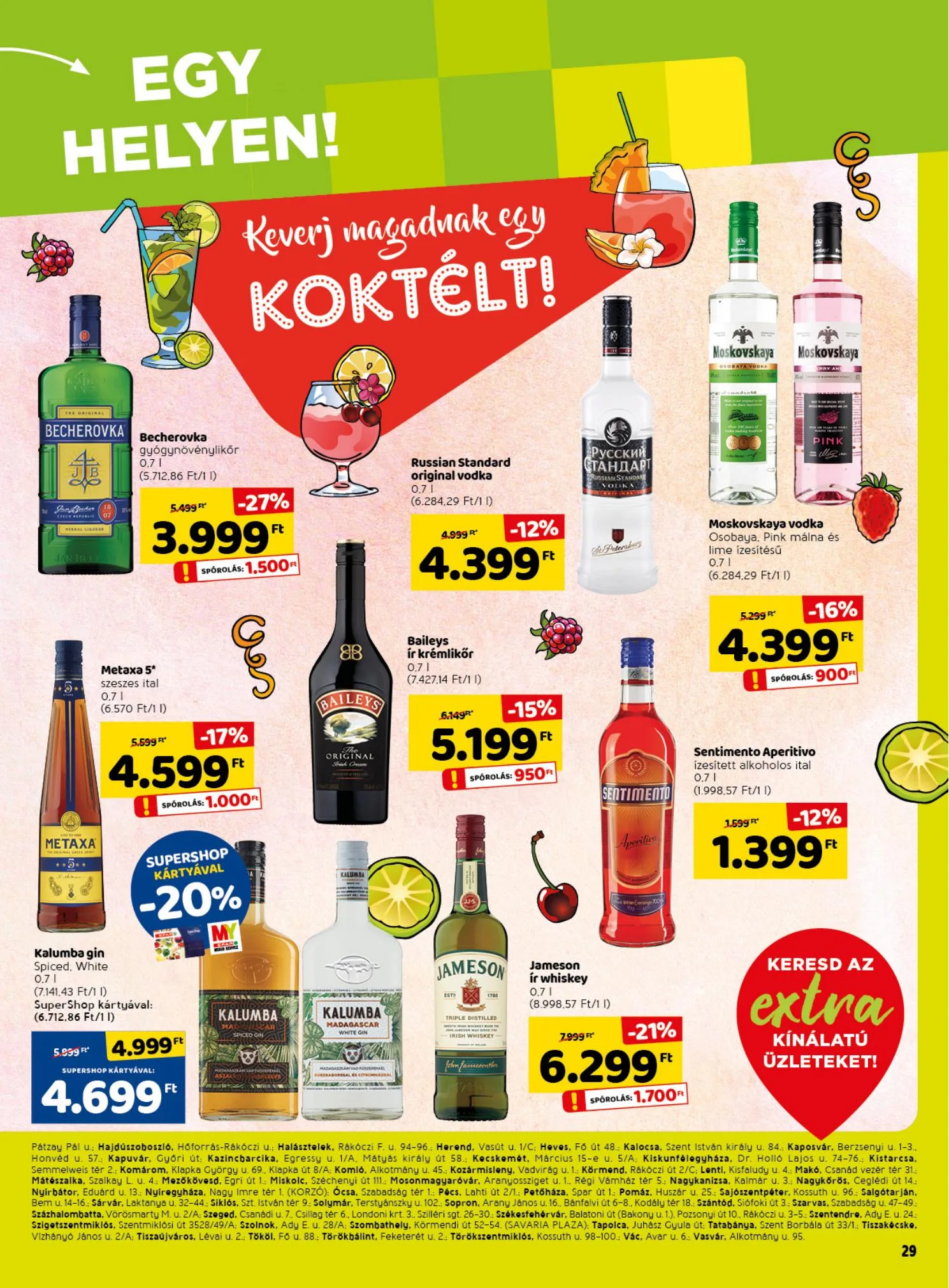 Spar akciós újság Extra 09.02–09.08 – 4. oldal