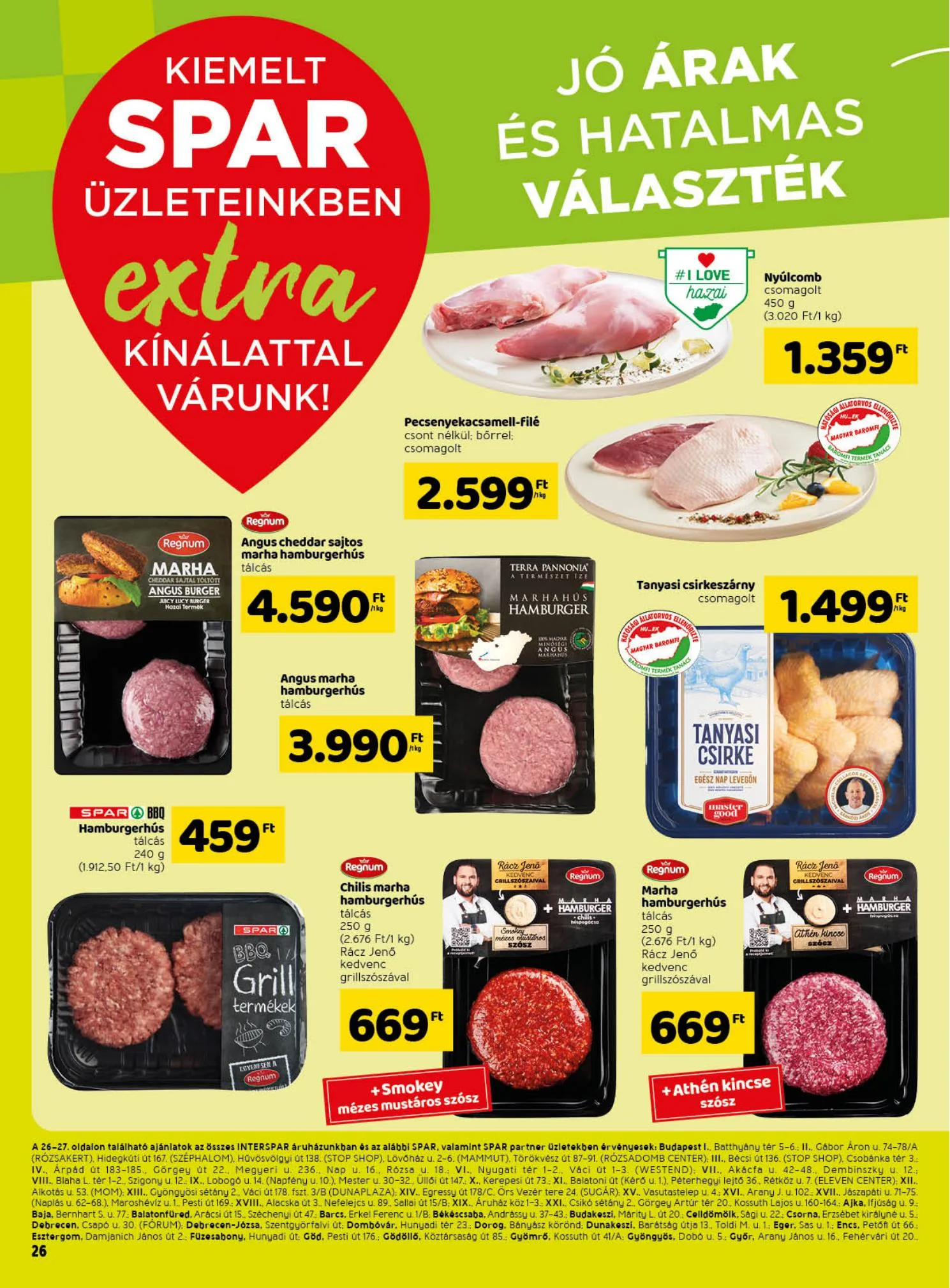Spar akciós újság Extra 09.09–09.15
