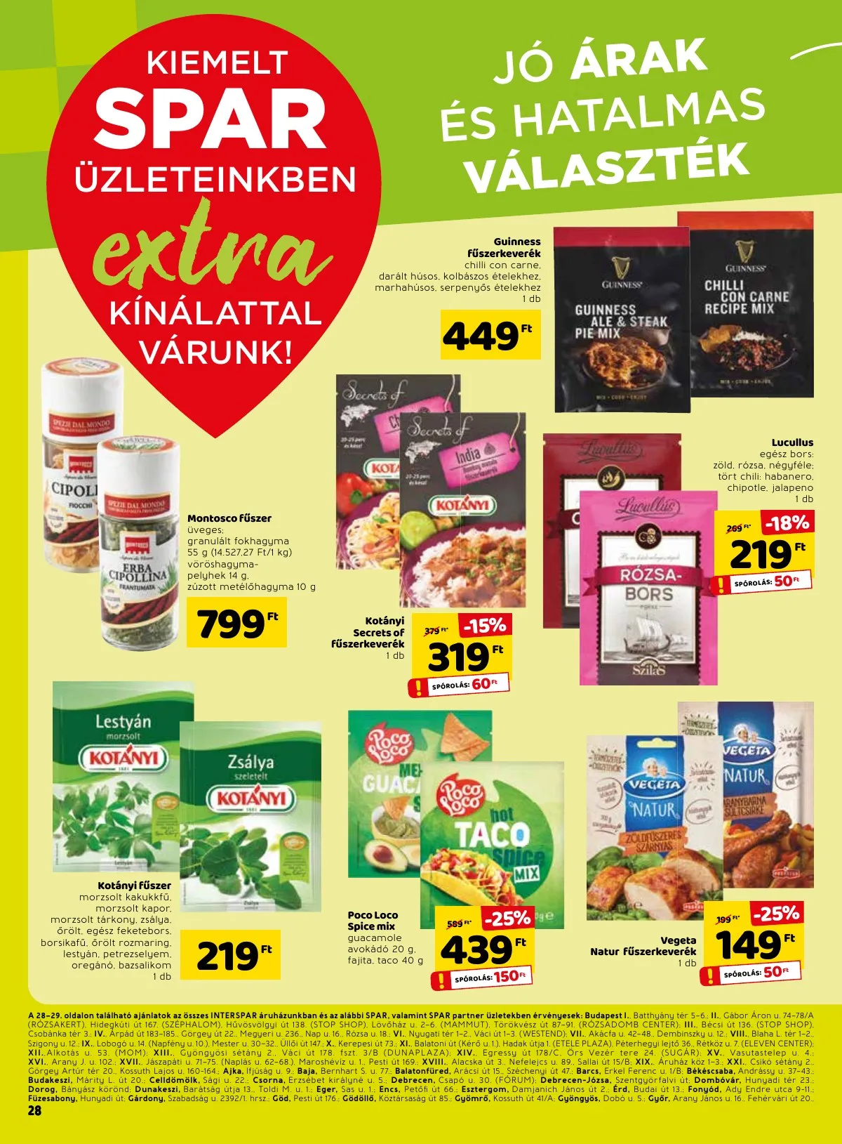 Spar akciós újság Extra 02.03–02.09 – 3. oldal
