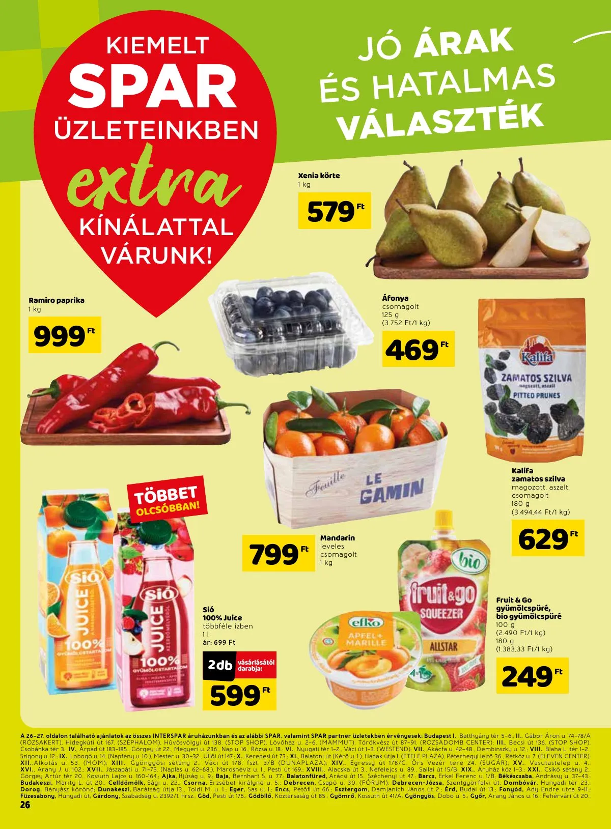 Spar akciós újság Extra 02.17–02.23
