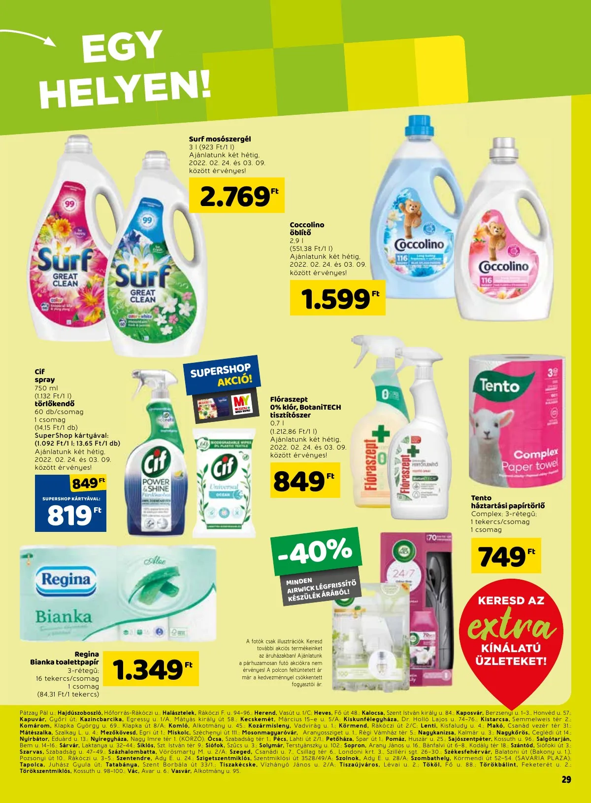 Spar akciós újság Extra 02.24–03.02 – 4. oldal