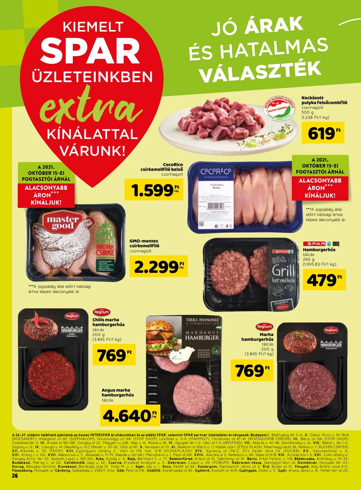 Spar akciós újság Extra 03.03–03.09