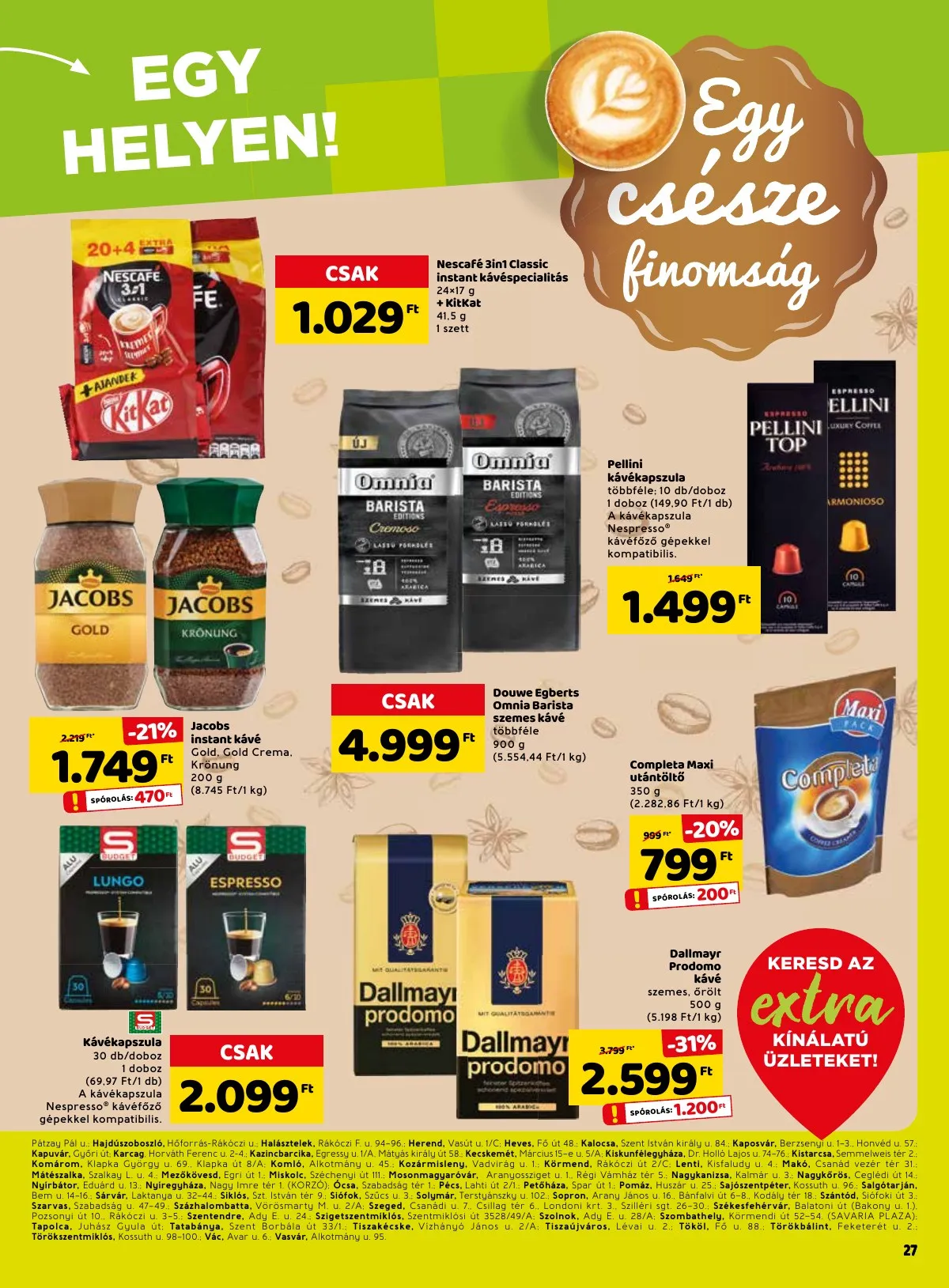 Spar akciós újság Extra 04.20–04.27 – 4. oldal