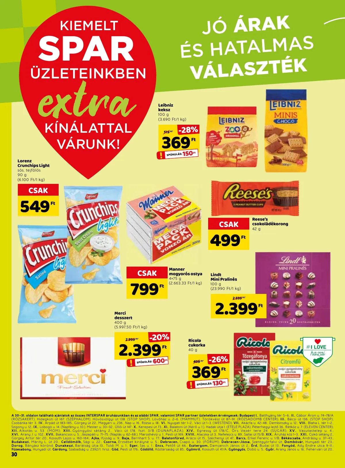 Spar akciós újság Extra 04.28–05.04 – 3. oldal
