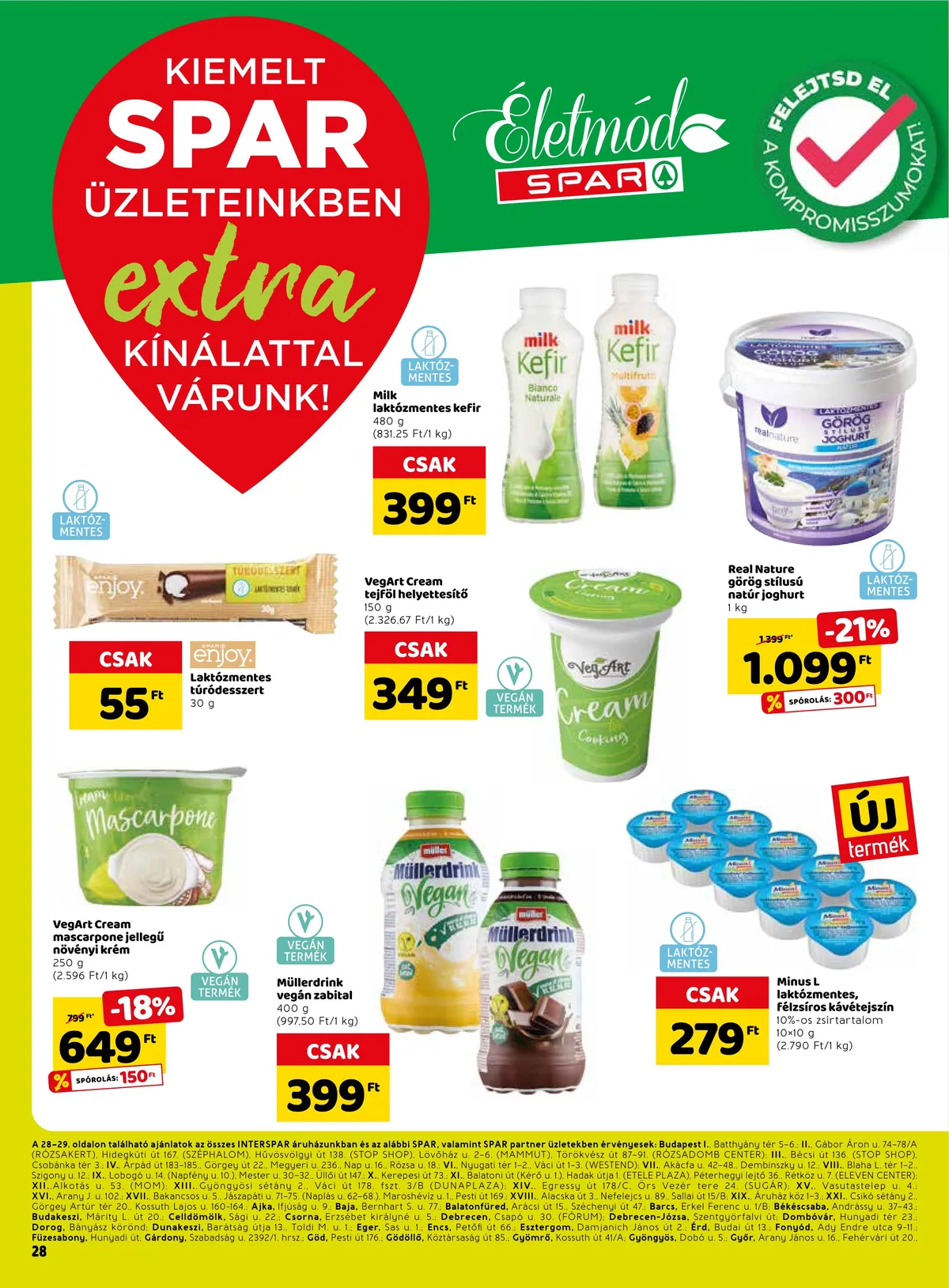 Spar akciós újság Extra 05.19–05.25