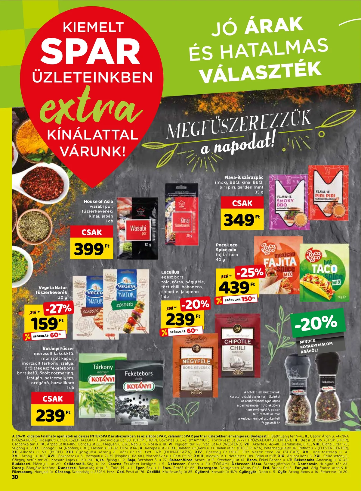 Spar akciós újság Extra 05.19–05.25 – 3. oldal
