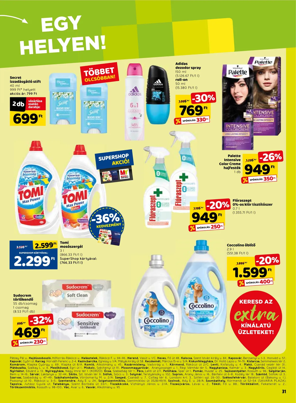 Spar akciós újság Extra 05.19–05.25 – 4. oldal