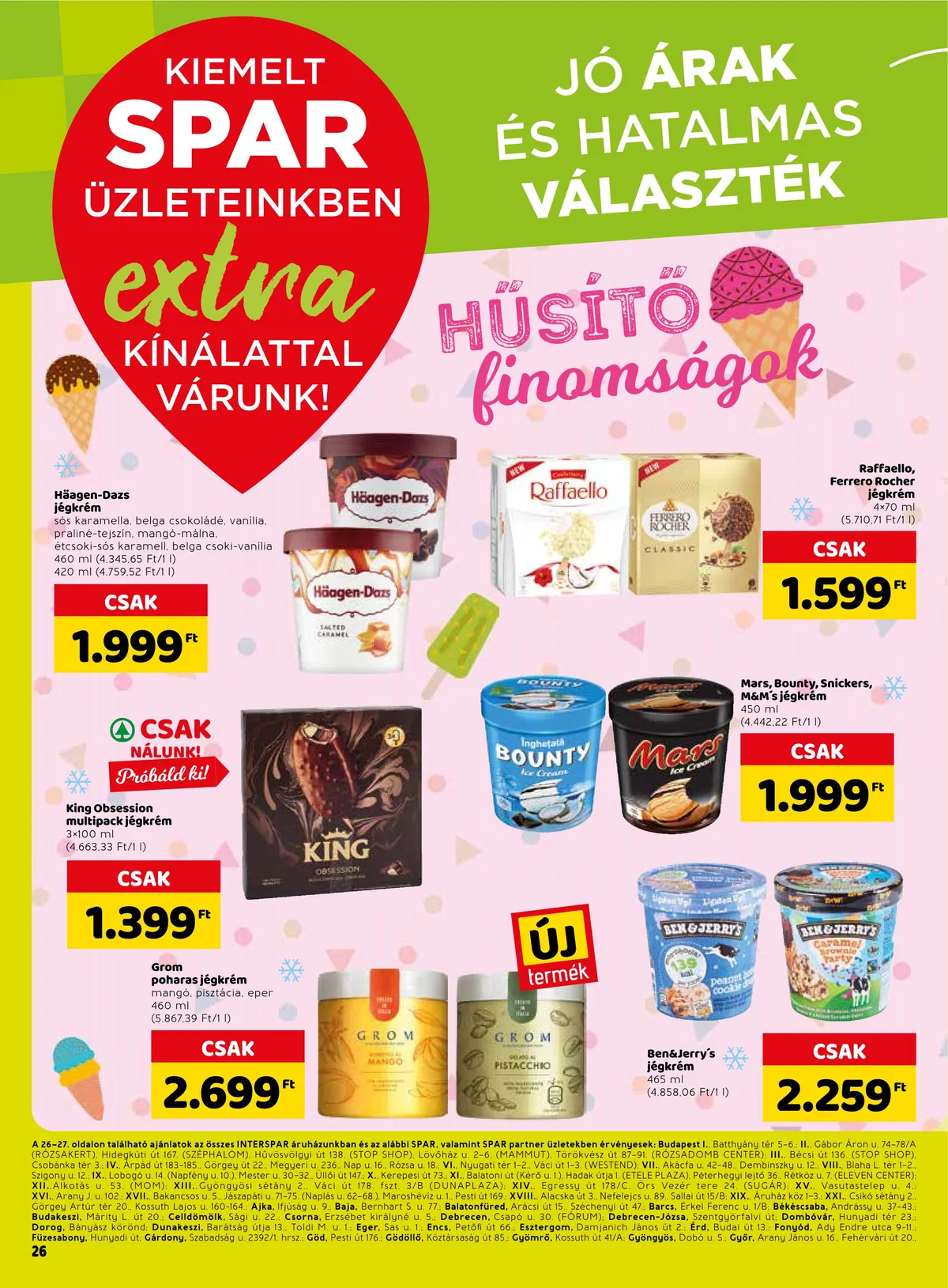 Spar akciós újság Extra 05.26–06.01 – 3. oldal