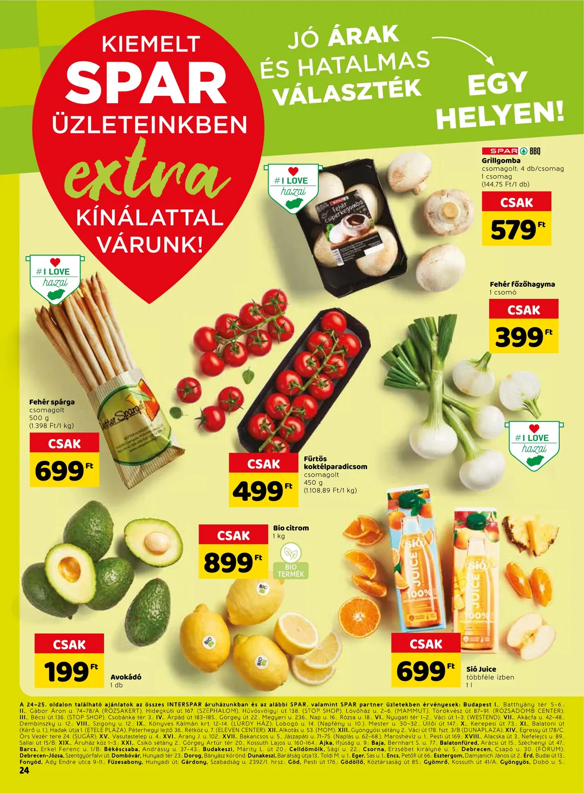 Spar akciós újság Extra 06.02–06.08