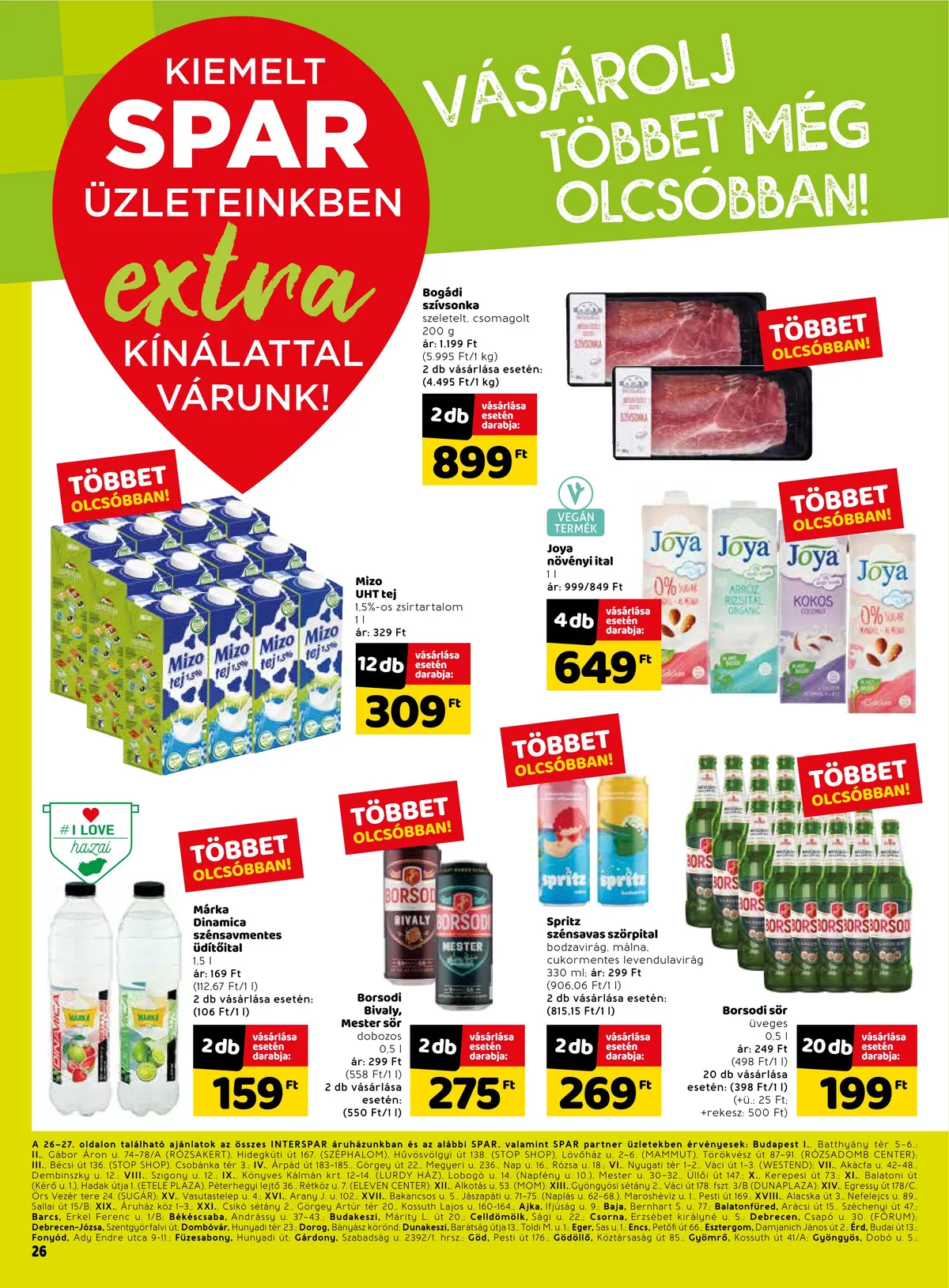 Spar akciós újság Extra 06.16–06.22 – 3. oldal