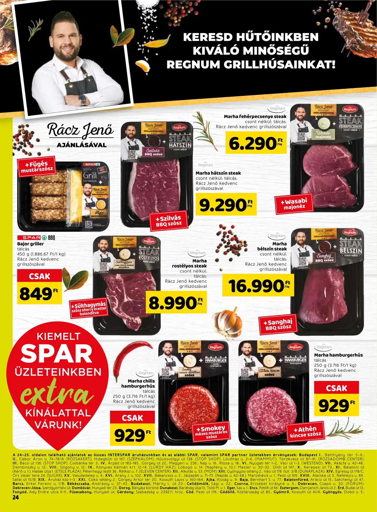Spar akciós újság Extra 06.23–06.29