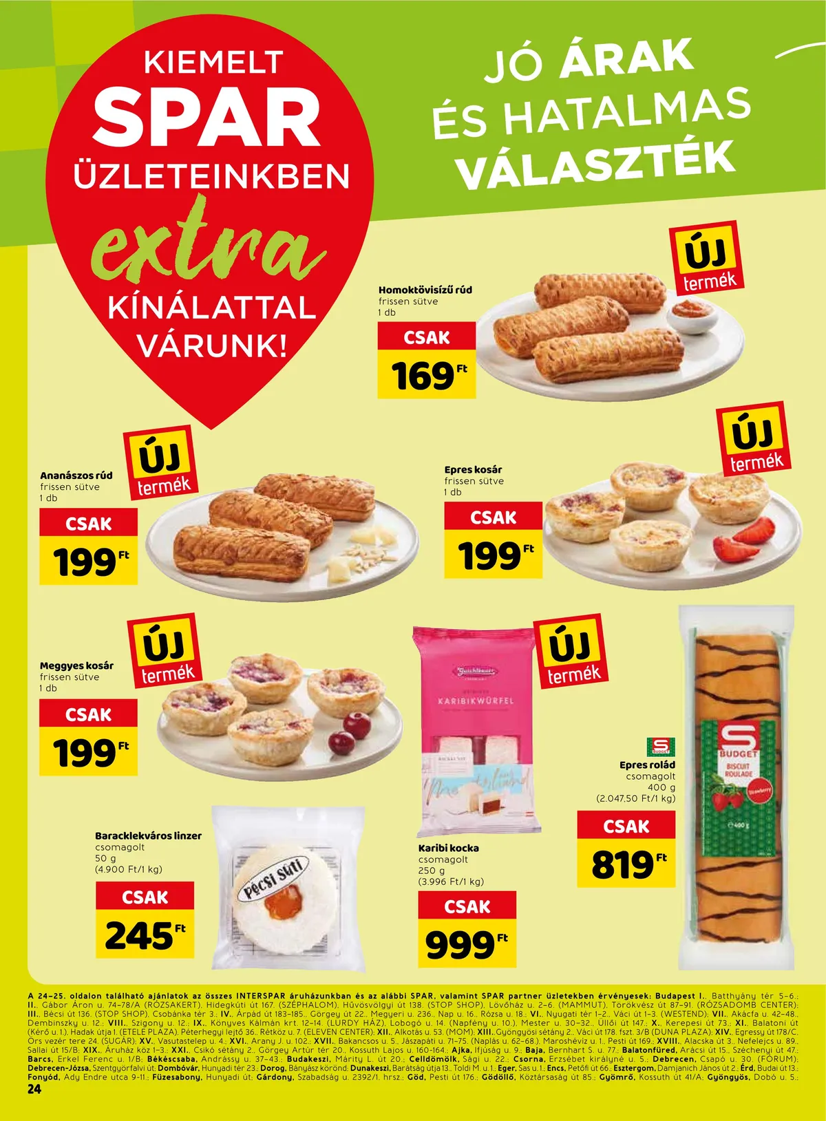 Spar akciós újság Extra 07.07–07.13