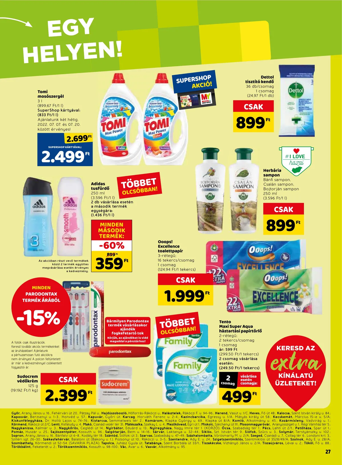 Spar akciós újság Extra 07.07–07.13 – 4. oldal