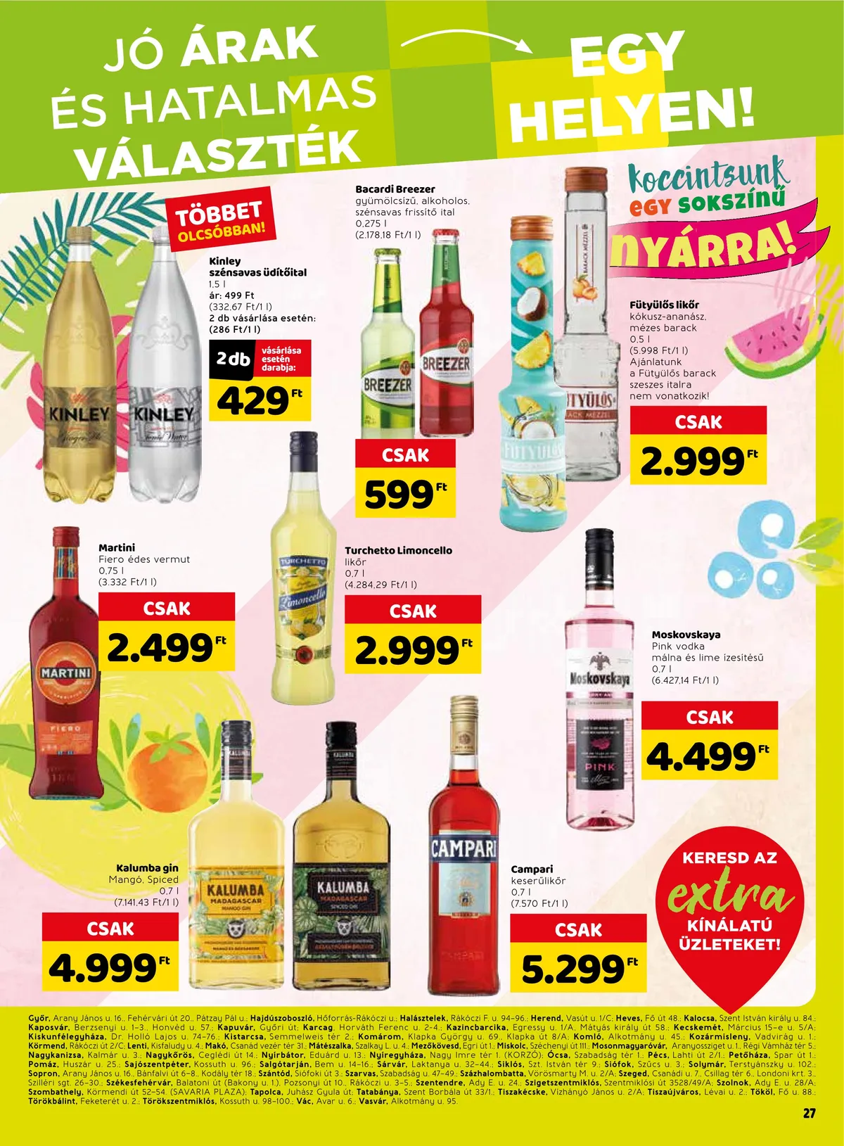 Spar akciós újság Extra 07.14–07.20 – 4. oldal