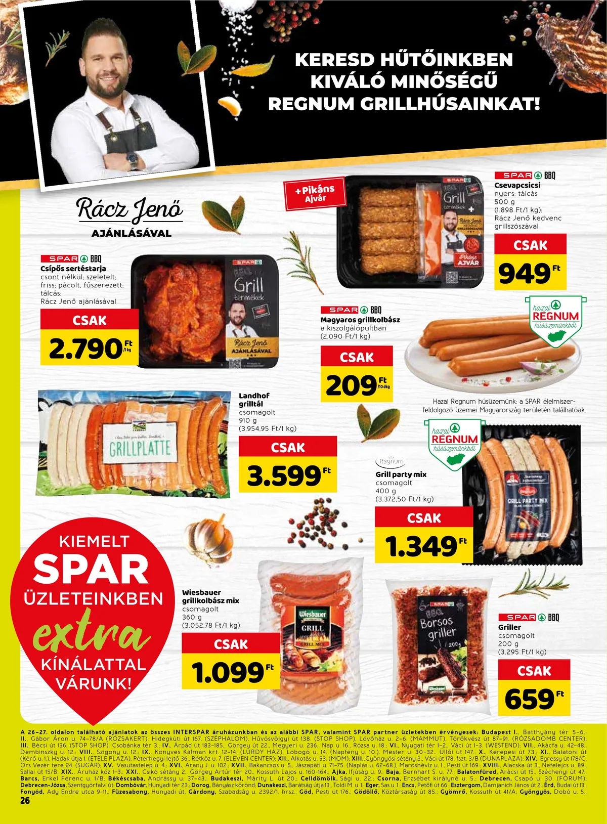 Spar akciós újság Extra 08.11–08.17 – 3. oldal