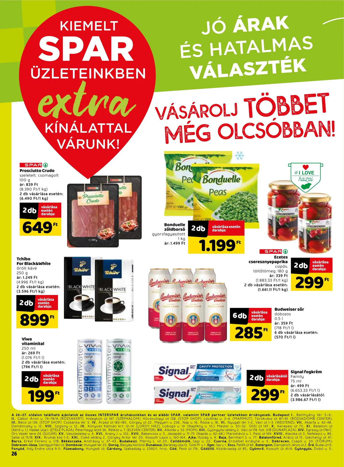Spar akciós újság Extra 09.01–09.07 – 3. oldal